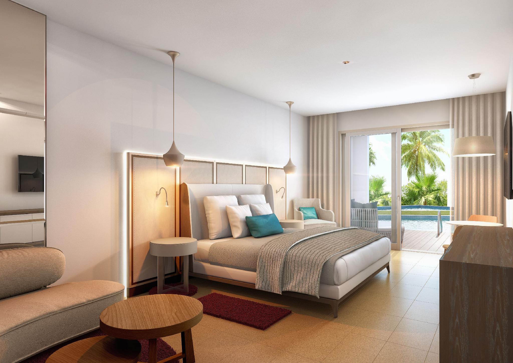Swim Up, Premium, Suite, King Bed, Ocean View