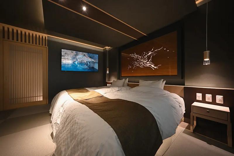 Japanese Western, Kitchen, Double Bed, Mountain View