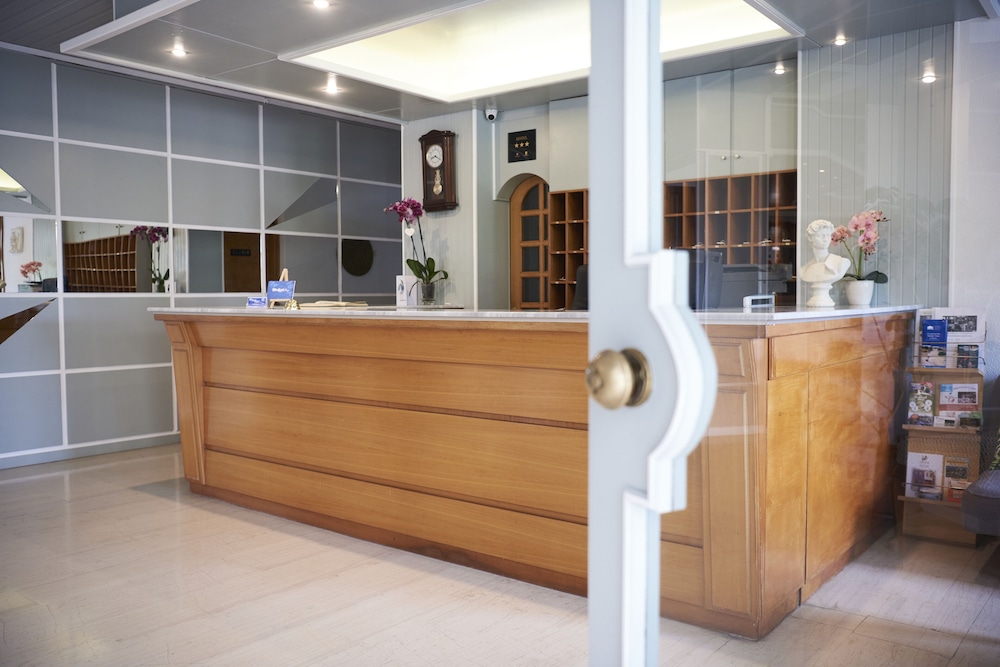 Lobby at Kalloni Bay, Lesbos