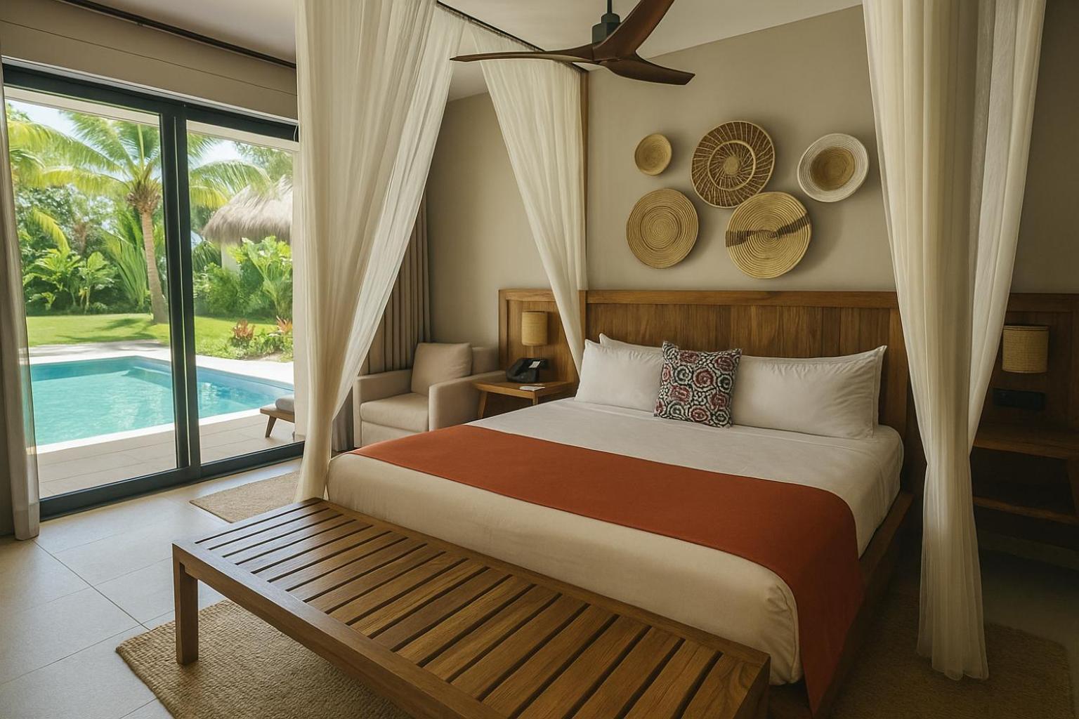 Swim Up, Deluxe, Double Bed