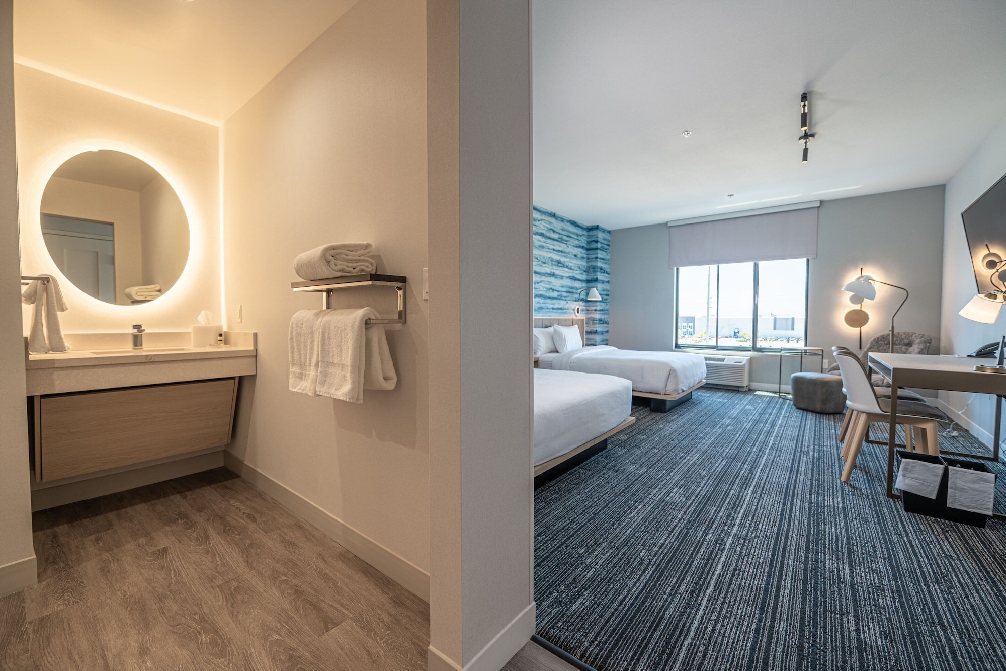 Studio, 2 Queen Beds, Accessible, TownePlace Suites by Marriott Las Vegas North I-15 3/3