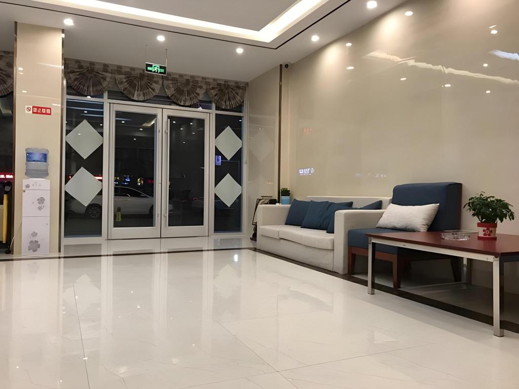 Lobby at GreenTree Alliance Texas Railway Station Municipal Hospital Hotel, DEZHOU