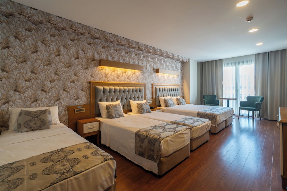 غرفة عائلية بسريرين منفصلين مع أريكة، Eliza Hotel 3/10