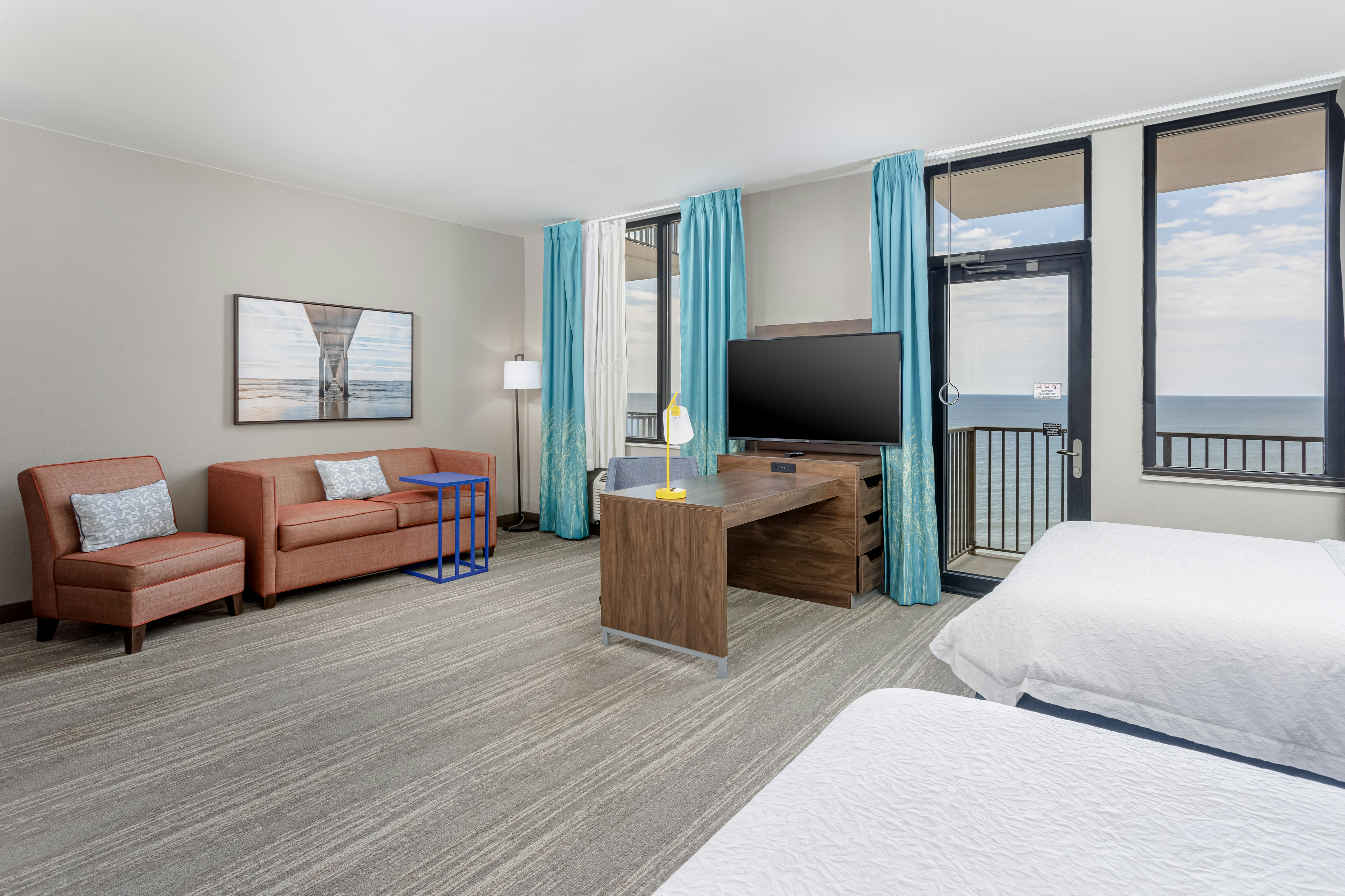استوديو بسريرين كوين لذوي الإعاقة، Hampton Inn Suites Orange Beach Gulf Front 3/5