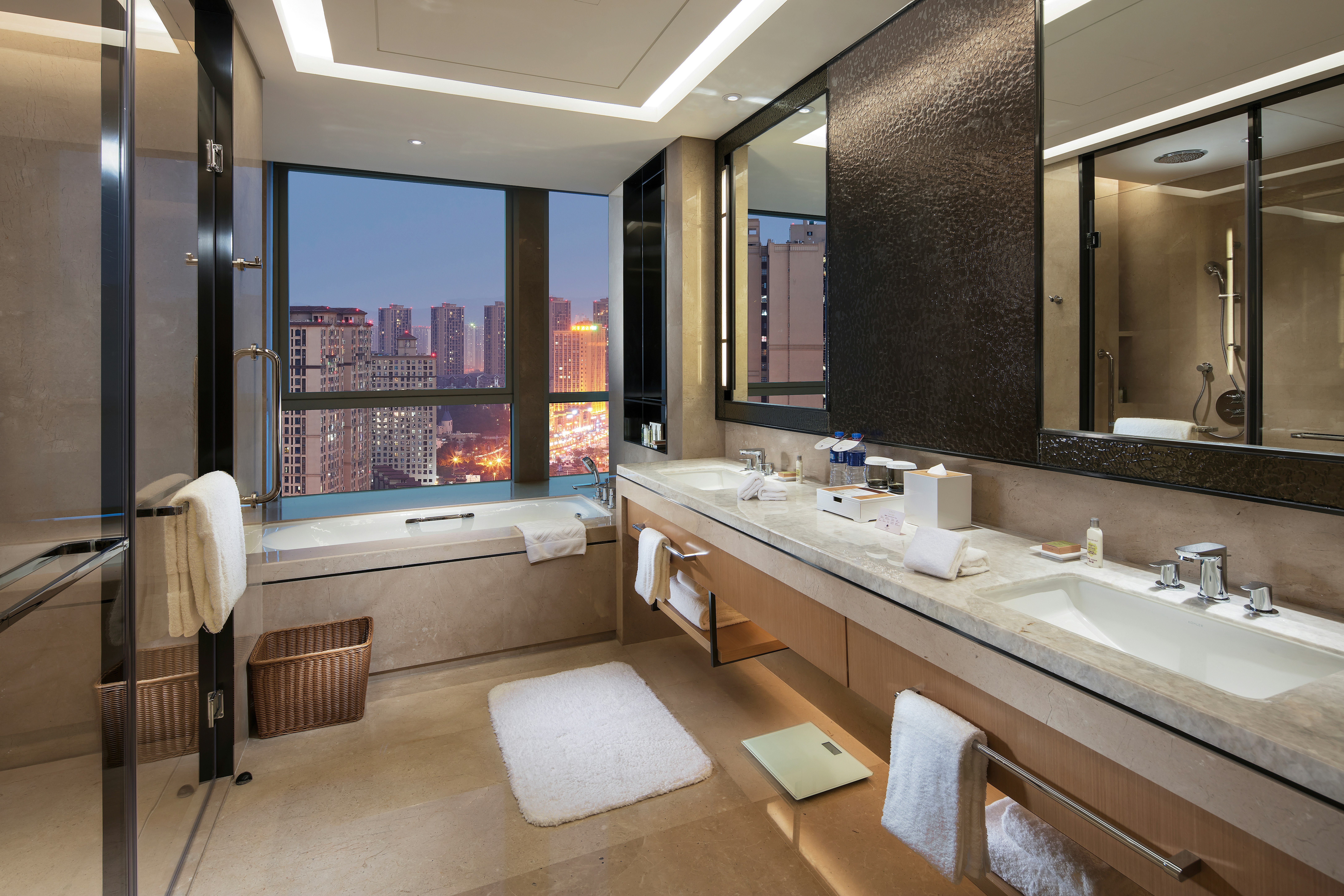 جناح ديلوكس بسرير كينج بغرفة نوم واحدة، Hilton Chengdu - Longquanyi 6/6