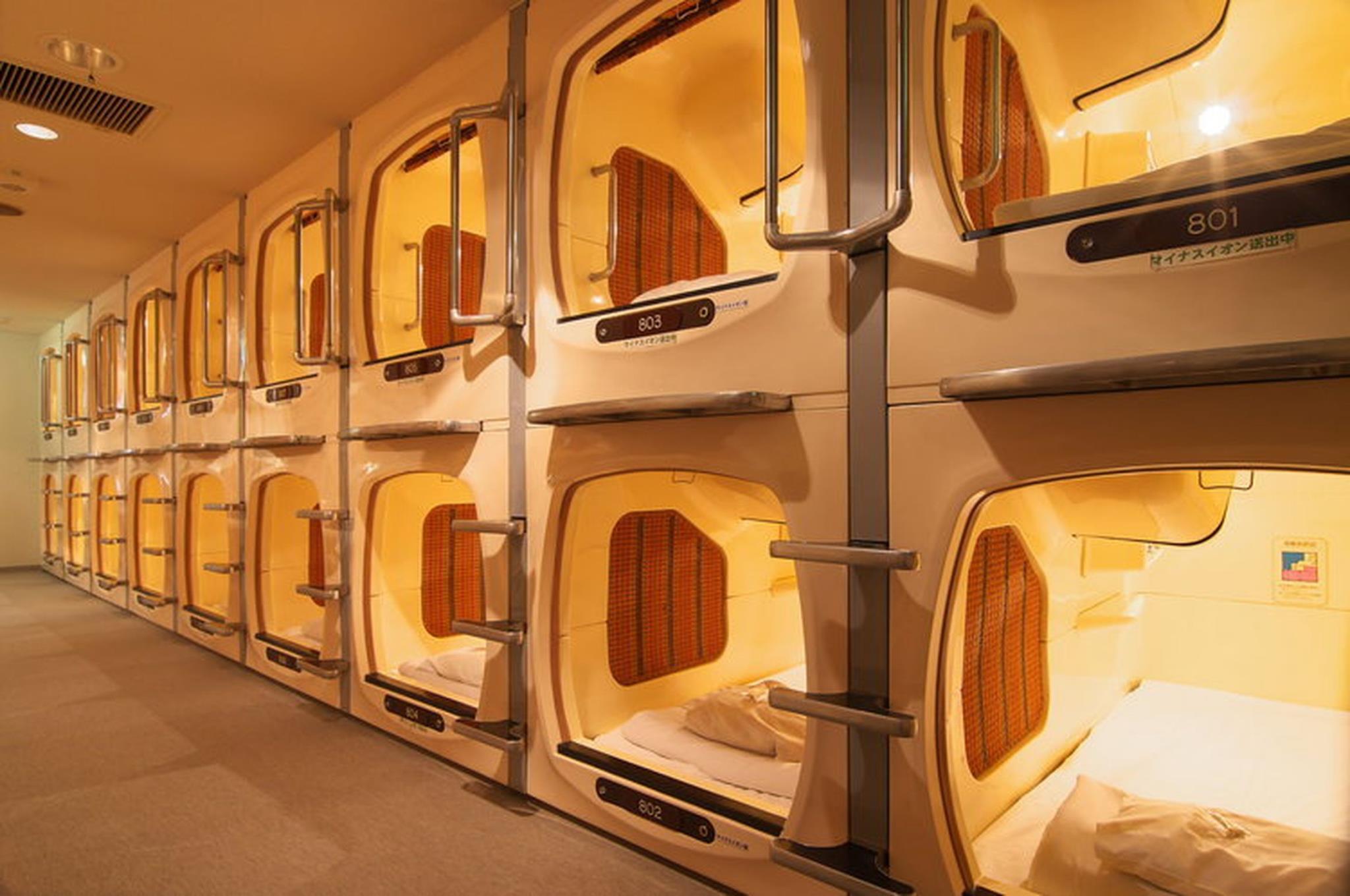Capsule, Male Dorm, Top Floor
