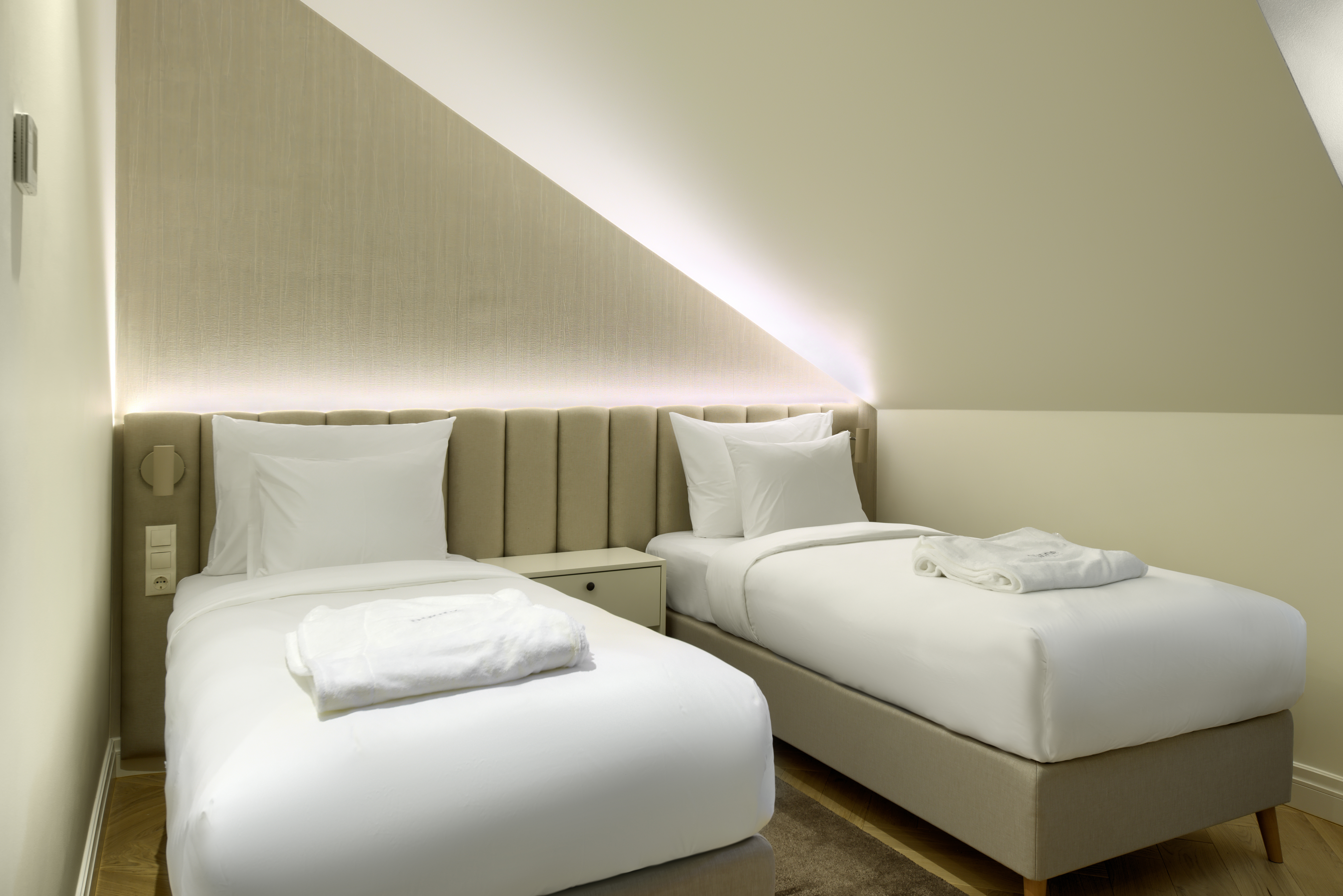 Attic twin room