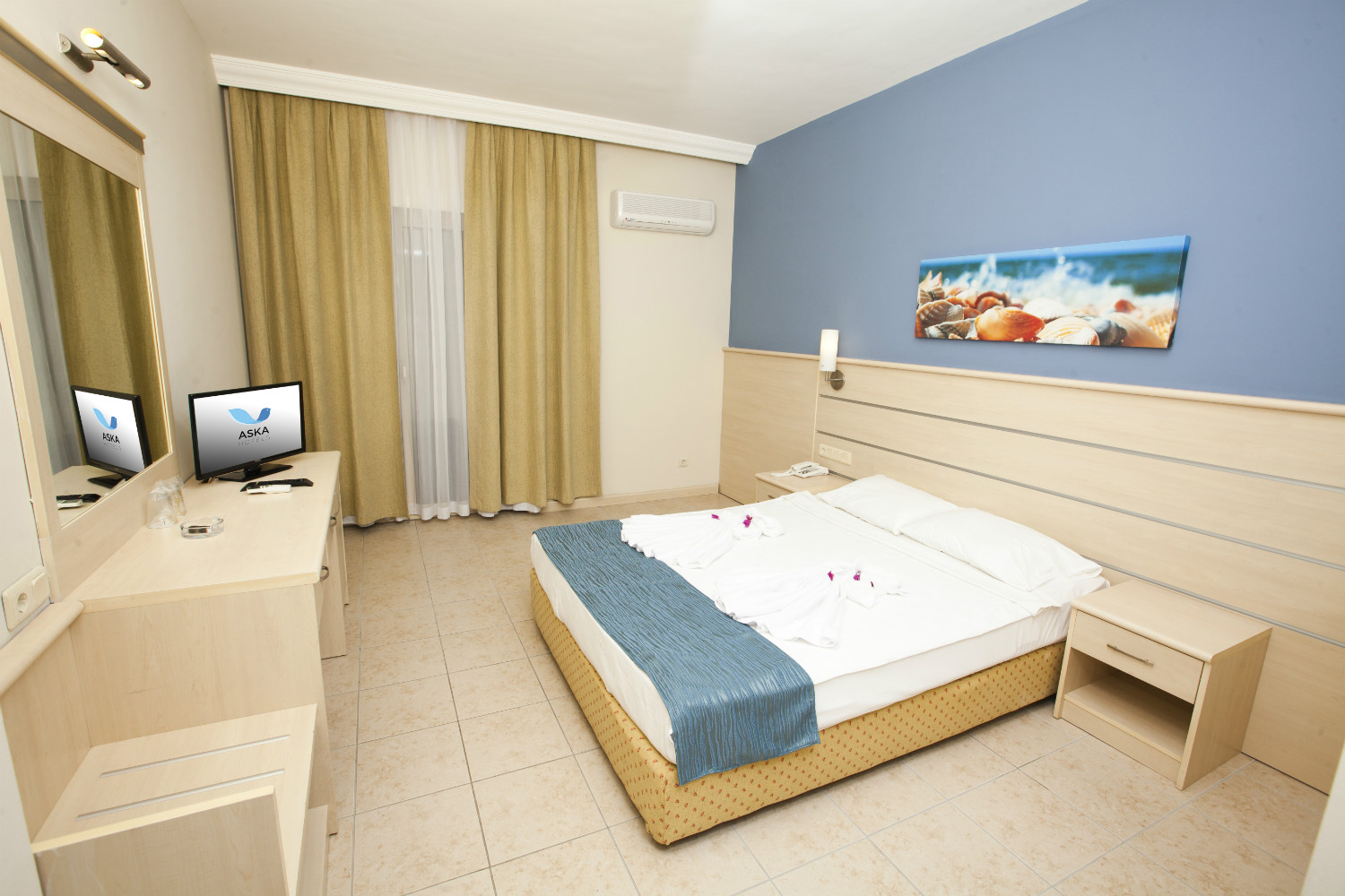 Room, Single, Double Bed, Land View