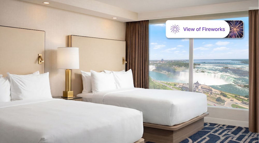 2 Bedrooms, Suite, 1 King and 2 Queen Beds, Falls View، Embassy Suites By Hilton Niagara Falls Fallsview 2/5