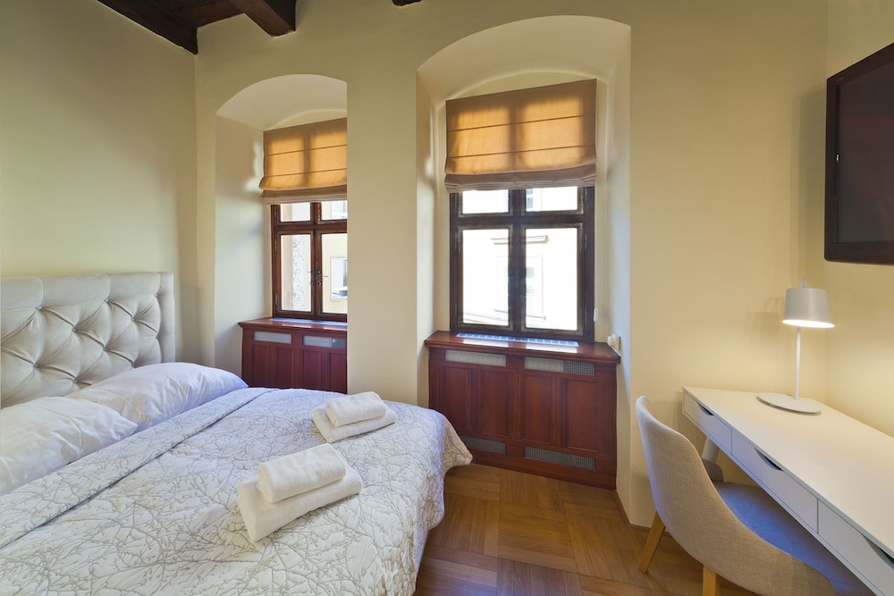 شقة سوبيريور بسرير كينج مع أريكة، Residence U Vejvodu 2/5