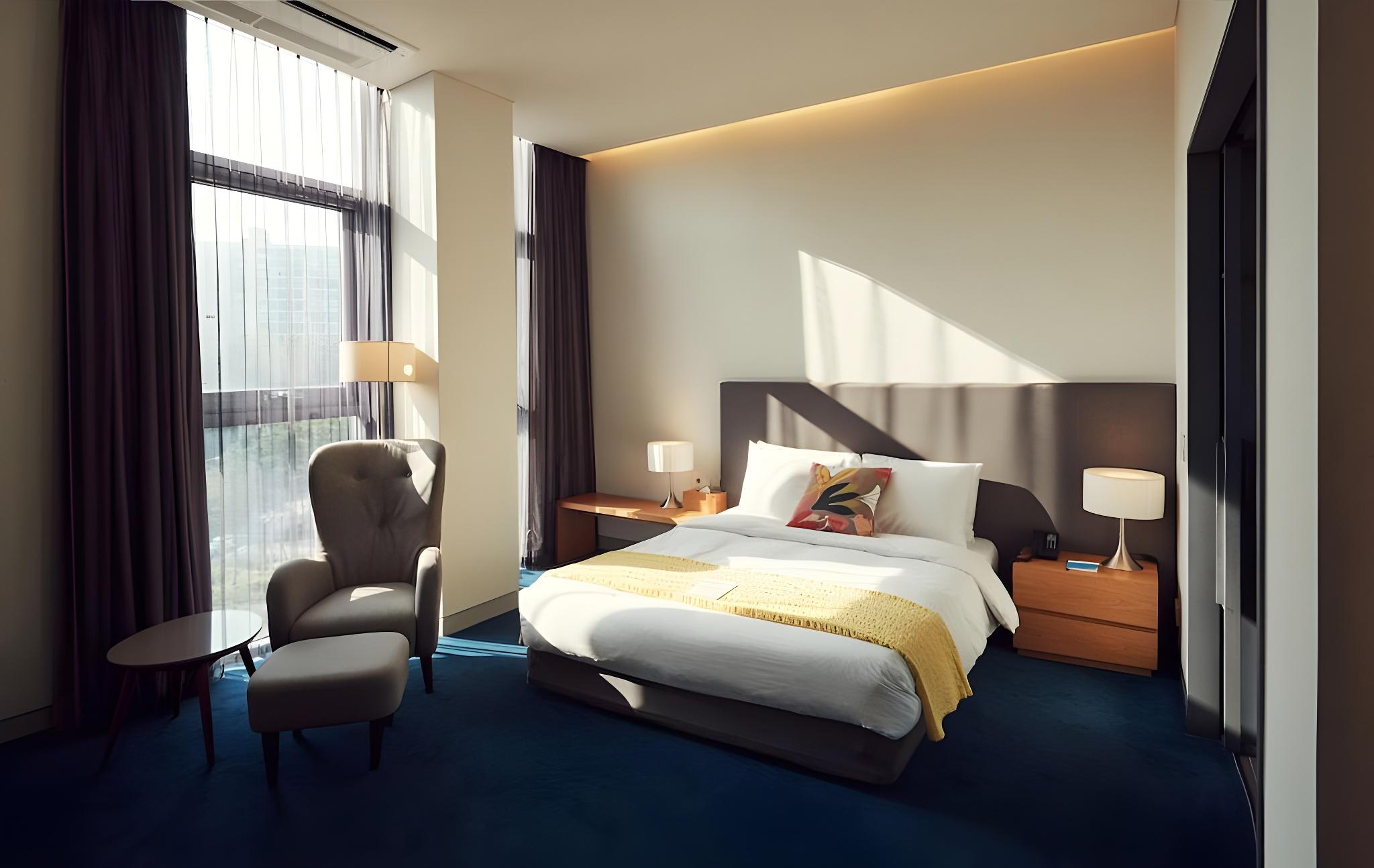West, Room Assigned on Arrival, Double Bed