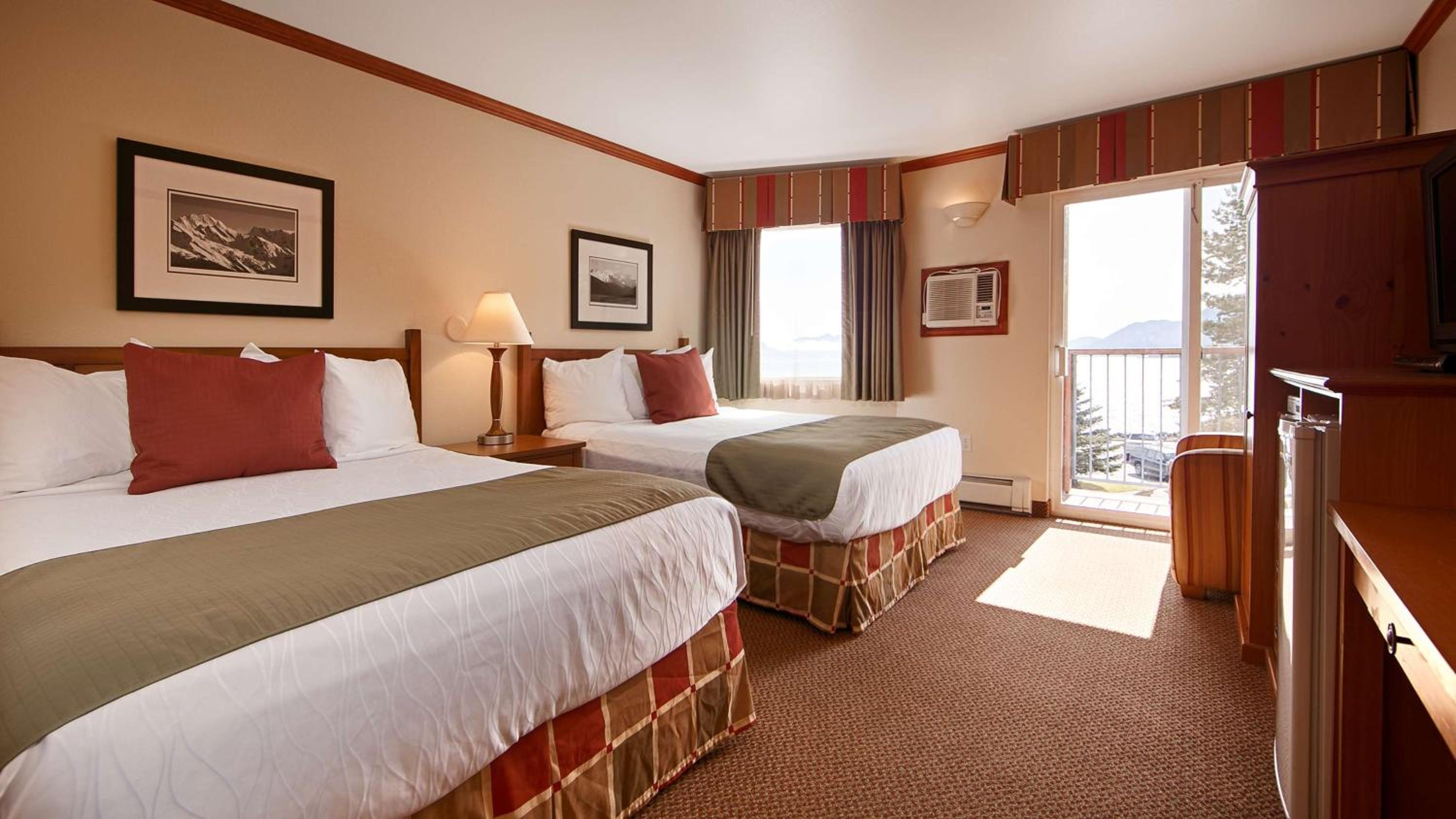 Room, 2 Double Beds, Bay View