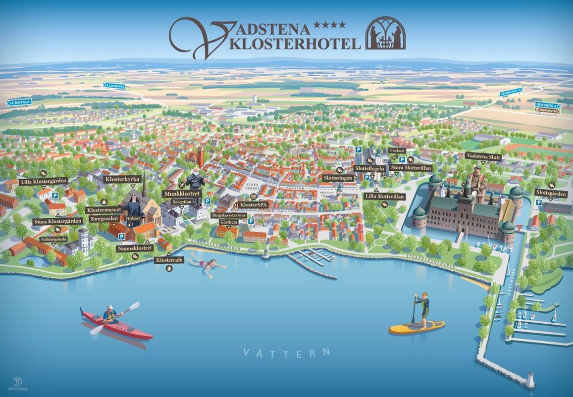 Vadstena Klosterhotel 46/48