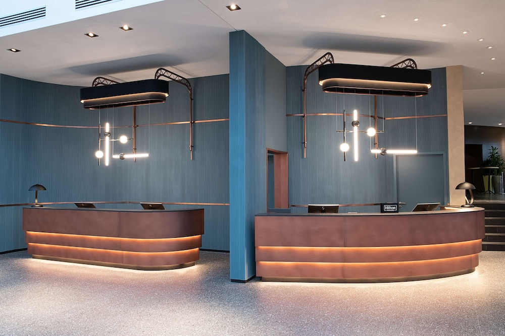 Lobby at HILTON COLOGNE HOTEL, COLOGNE - KOELN