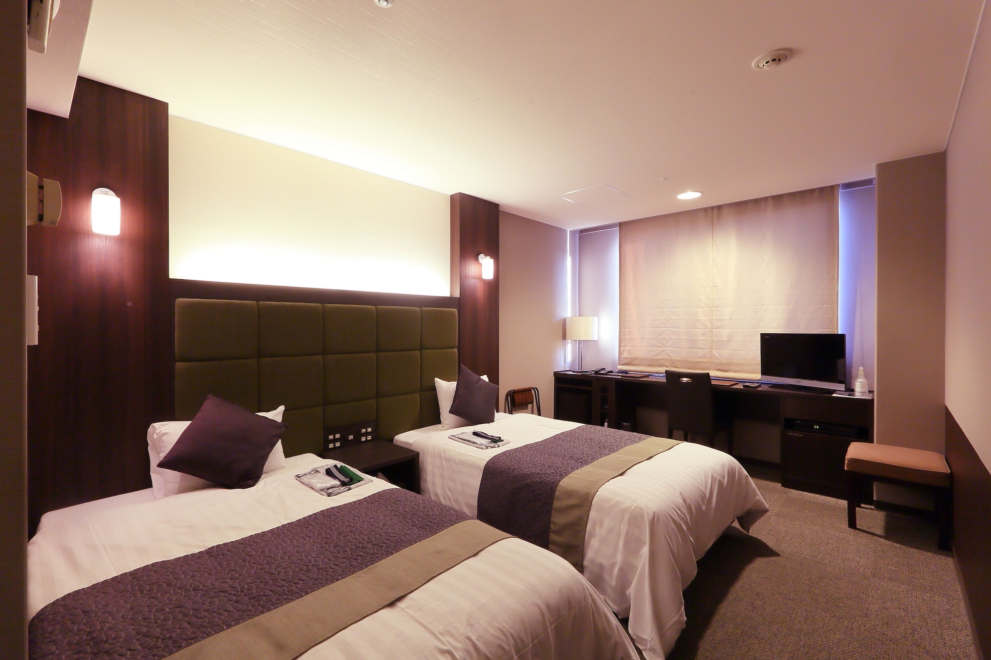 غرفة بسريرين منفصلين، Hotel Binario Saga Arashiyama 2/3