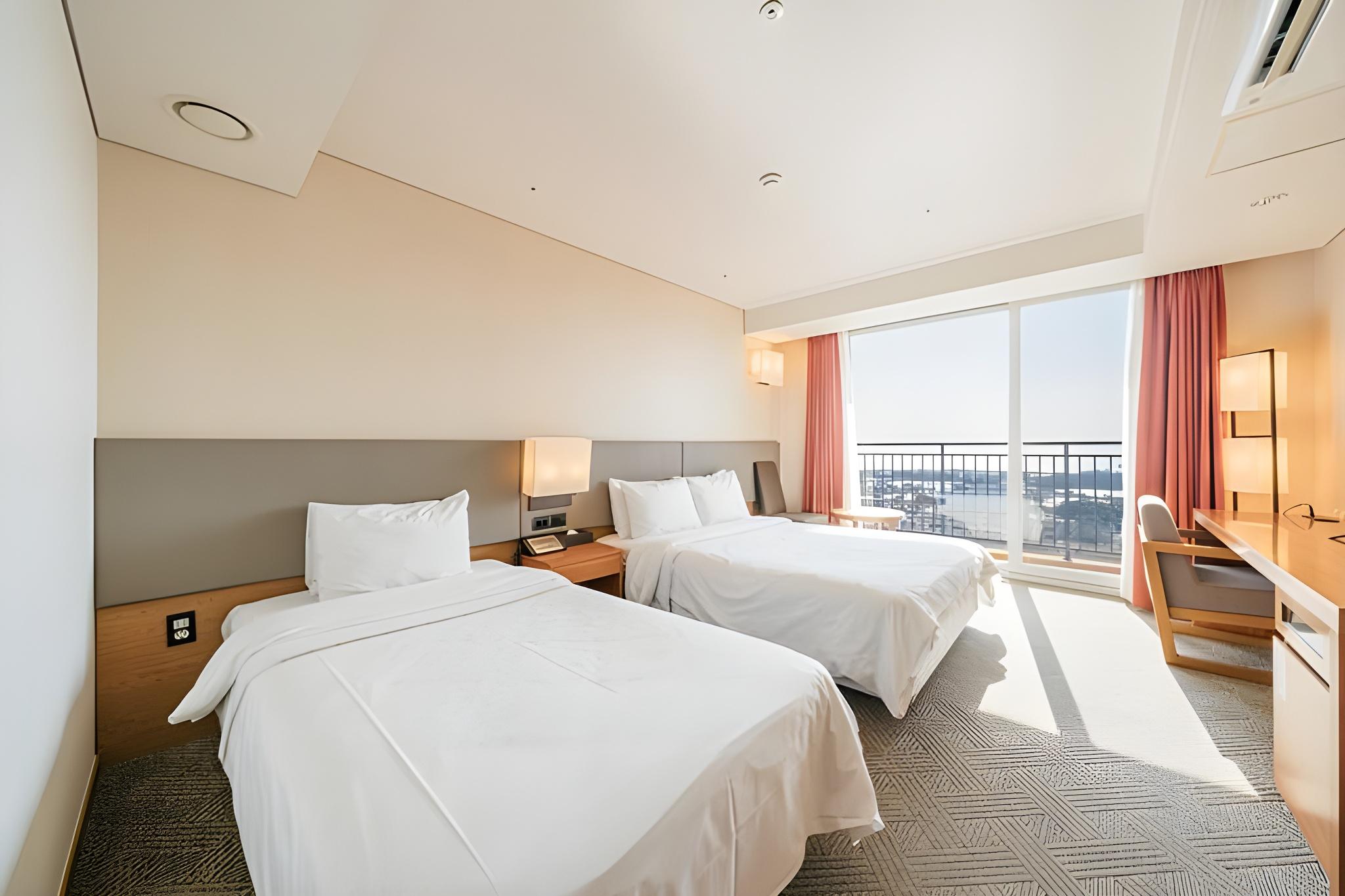 Premium, Twin Beds, Ocean View, 2 Sauna