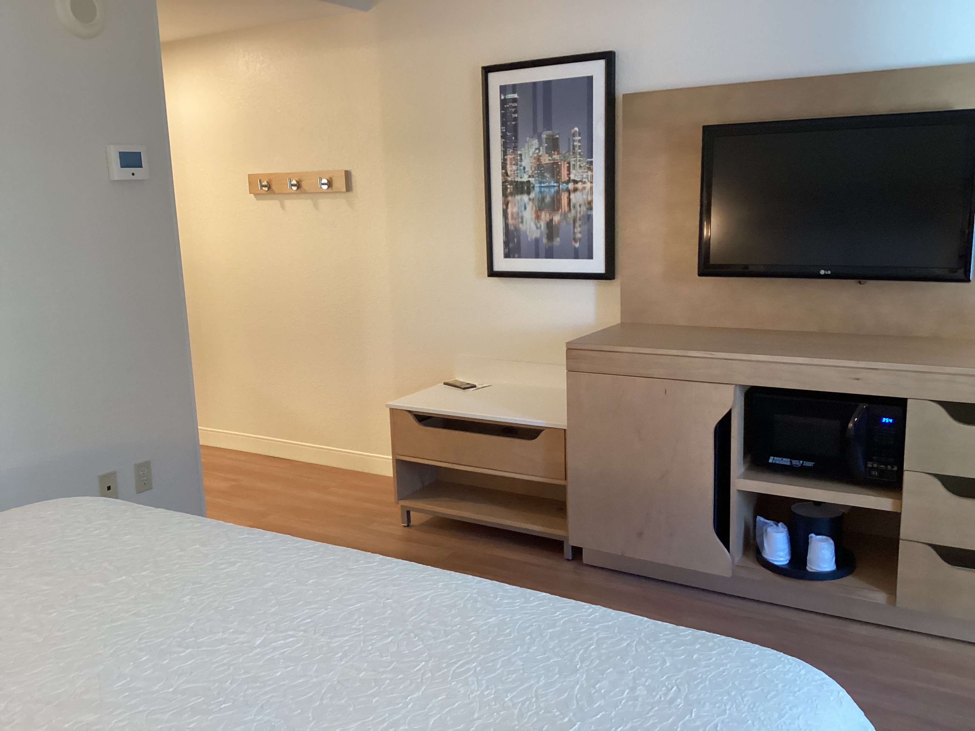 غرفة بسرير مزدوج، Hampton Inn Suites By Hilton Miami Brickell Downtown 4/4