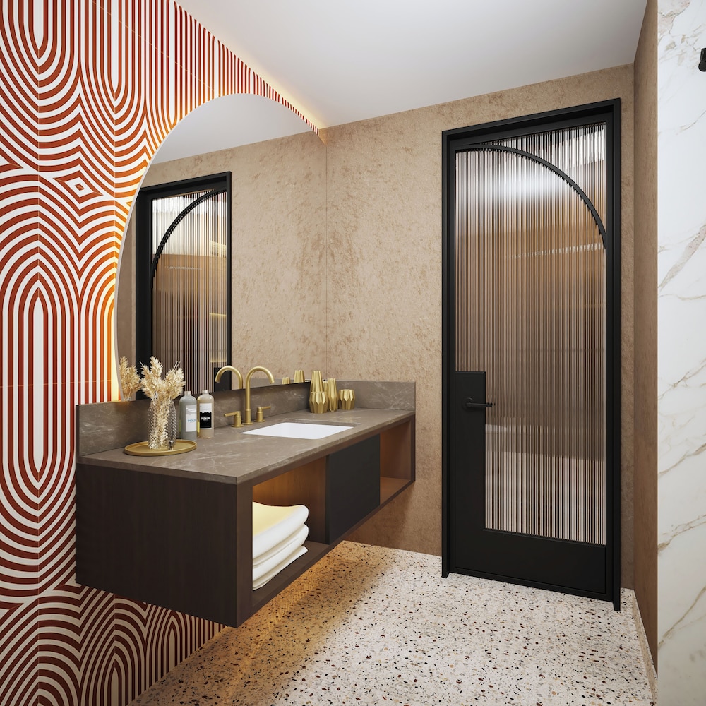 غرفة ديلوكس بسرير كينج مع أريكة، The Berkeley Richmond, Outset Collection by Hilton 4/4