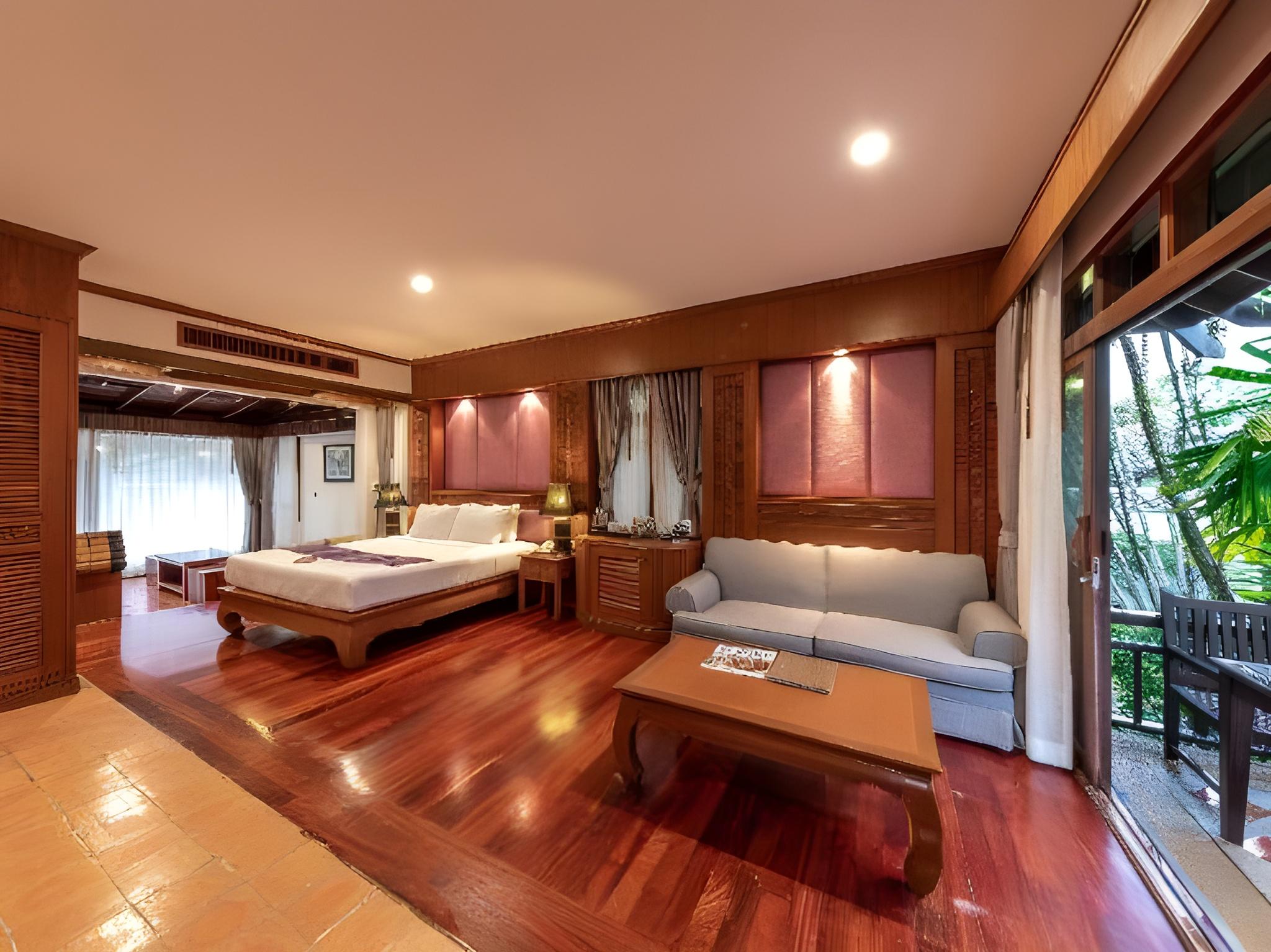 Premier, Deluxe, King Bed, Hot Spring Bath