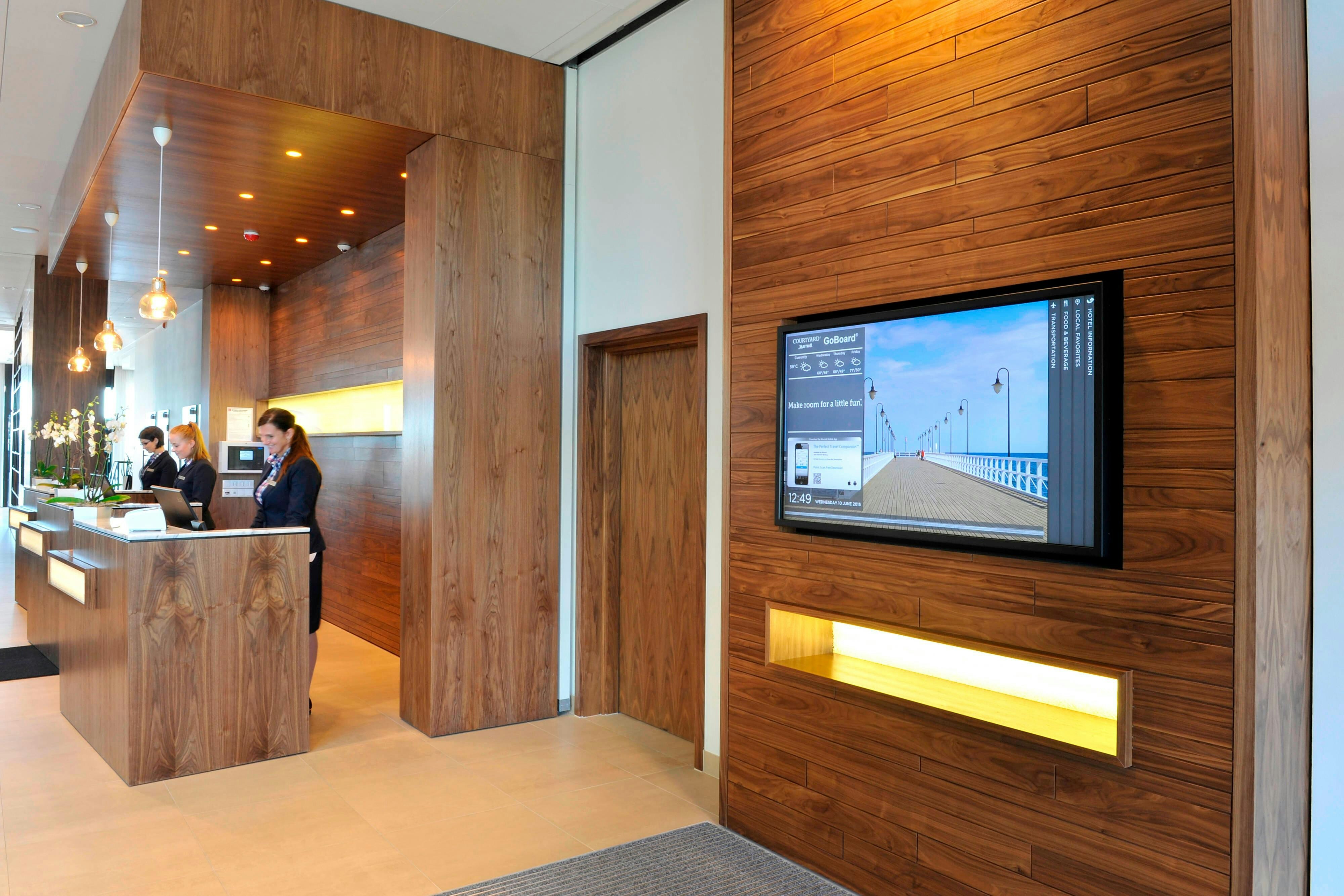 Lobby at Courtyard By Marriott Gdynia Waterfront, GDYNIA