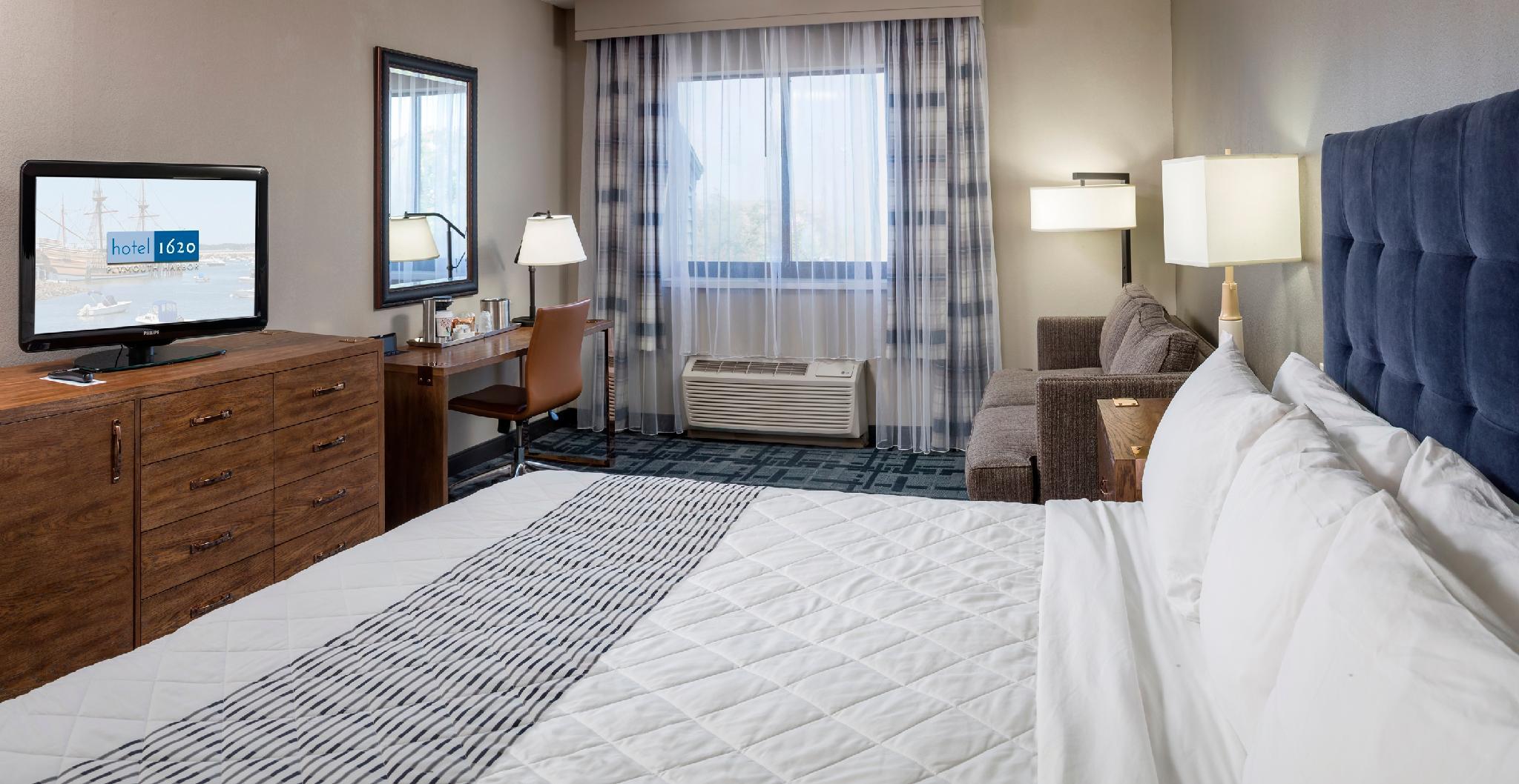 غرفة بسرير كينج، Hotel 1620 Plymouth Harbor 3/3
