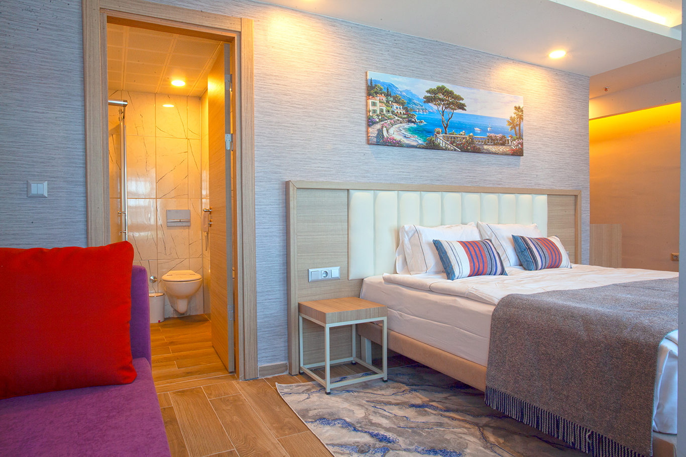 Luxury, Single, Double Bed, Old Town Point Hotel & Spa Antalya 6/8