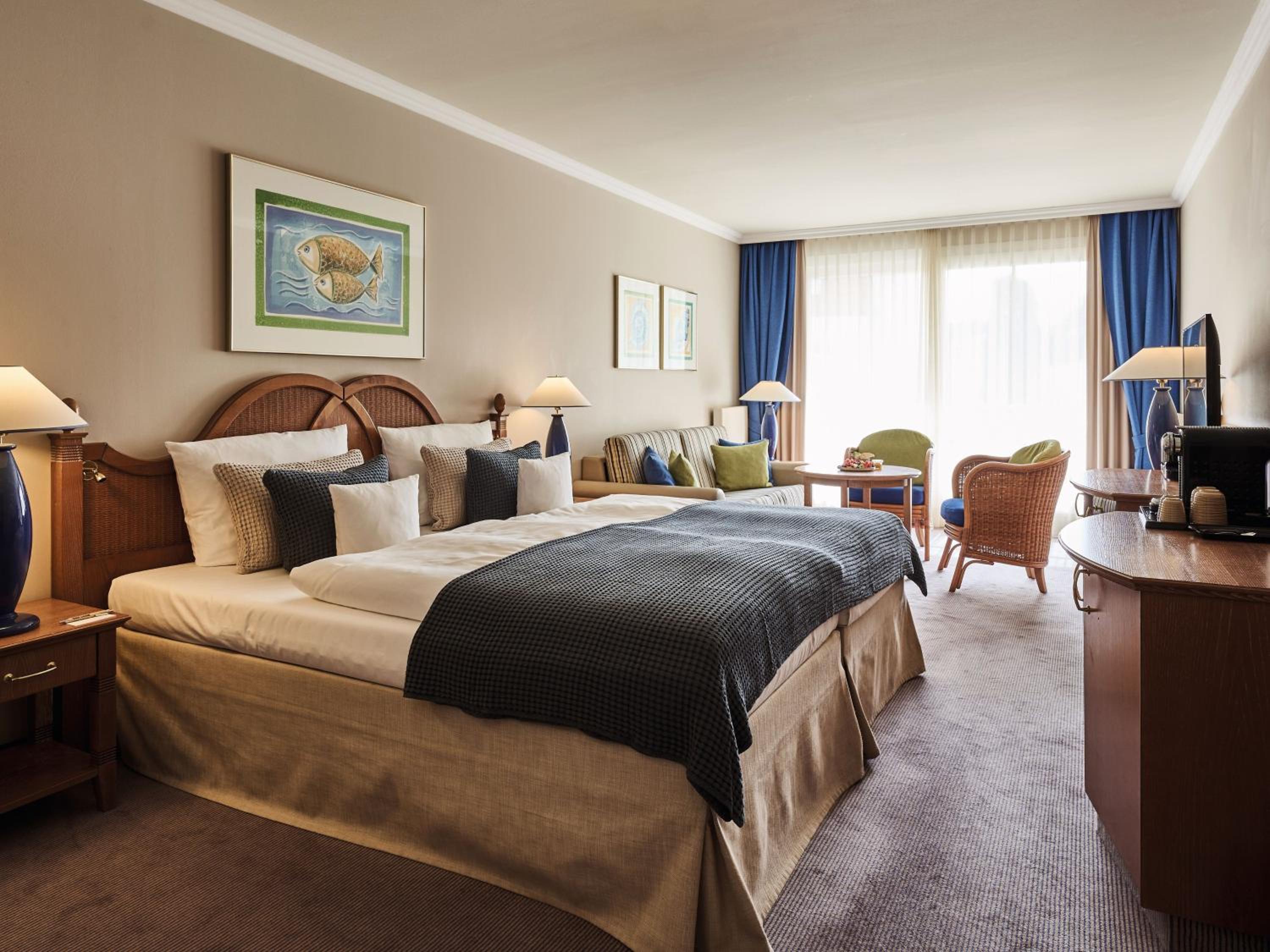 غرفة عائلية بشرفة، Travel Charme Strandhotel Bansin 2/9
