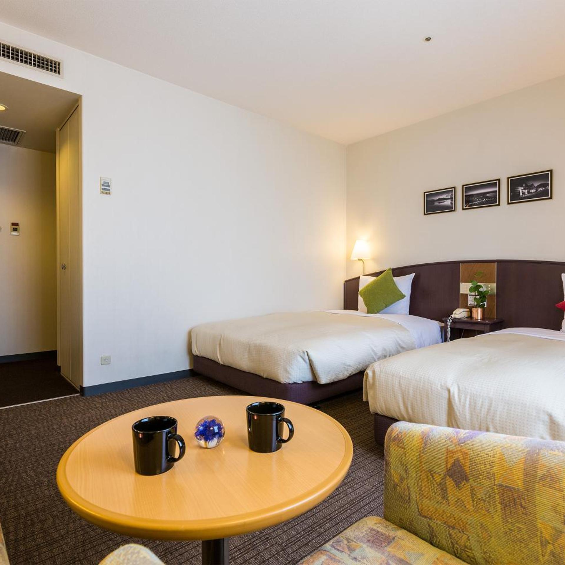 غرفة قياسية بسرير فردي، Hotel Resol Hakodate 4/7