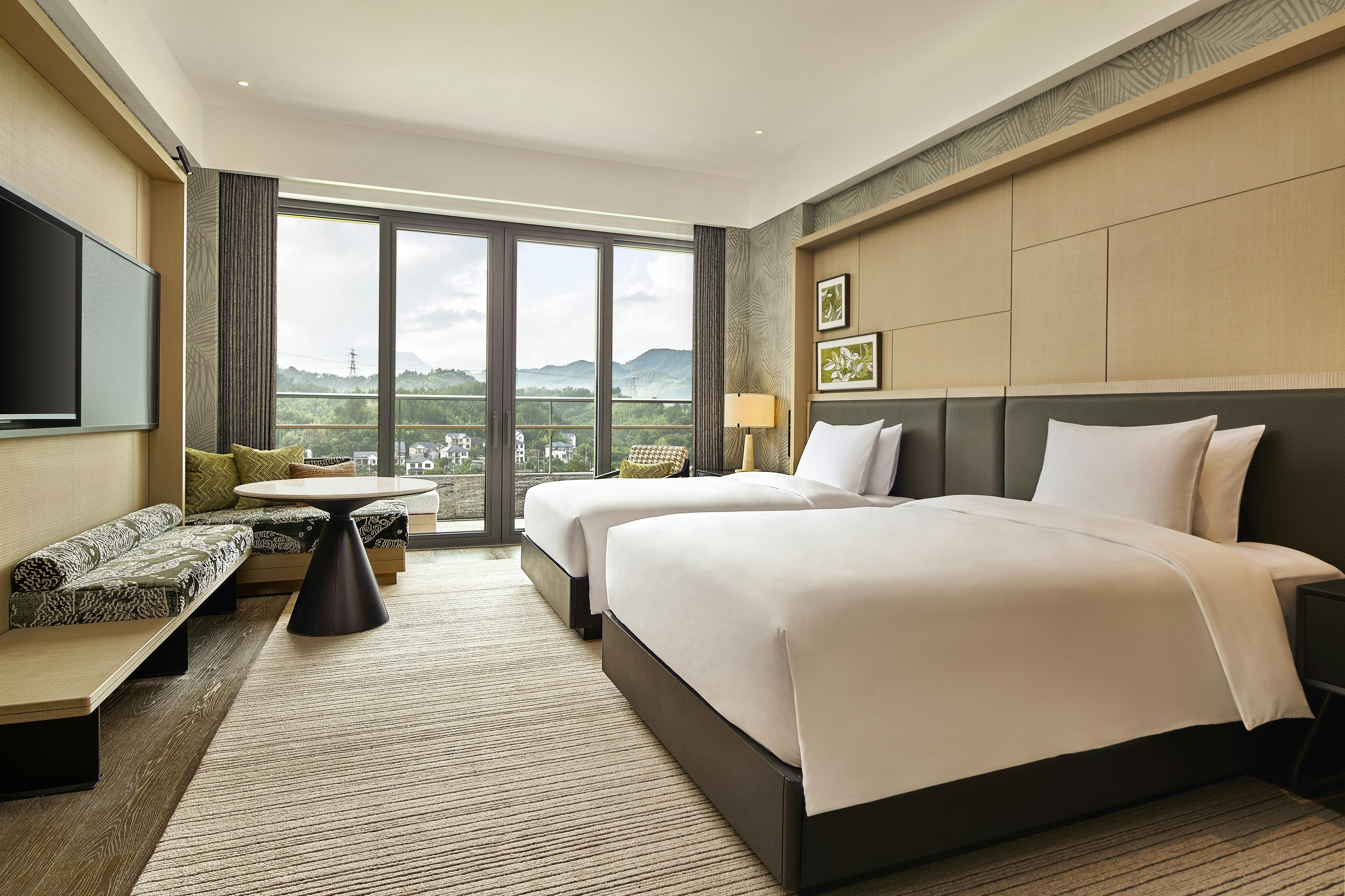 Courtyard, Deluxe, Twin Beds