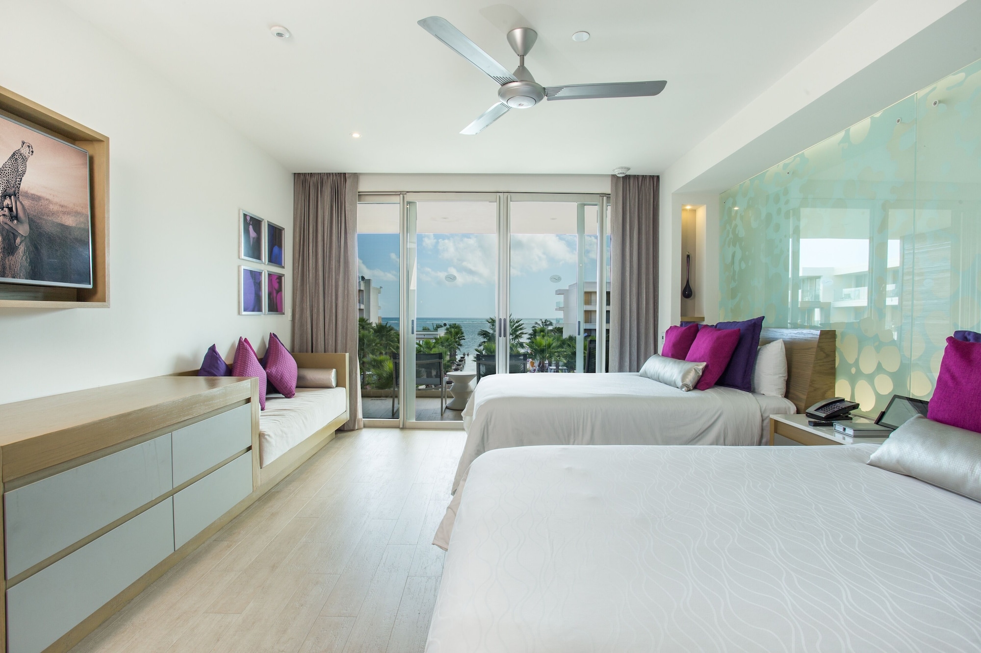 Allure, Junior Suite, 2 Double Beds, Ocean View