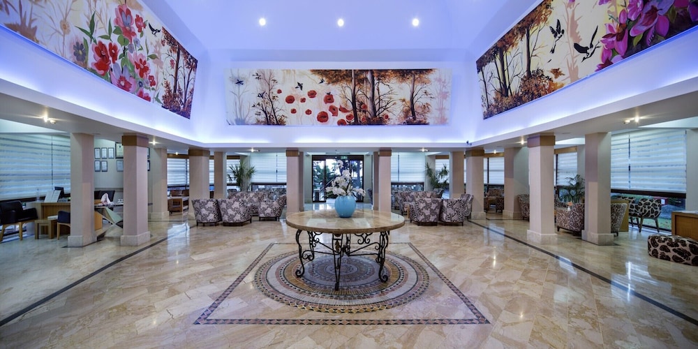 Lobby at Crystal Flora Pearl Collection, KEMER