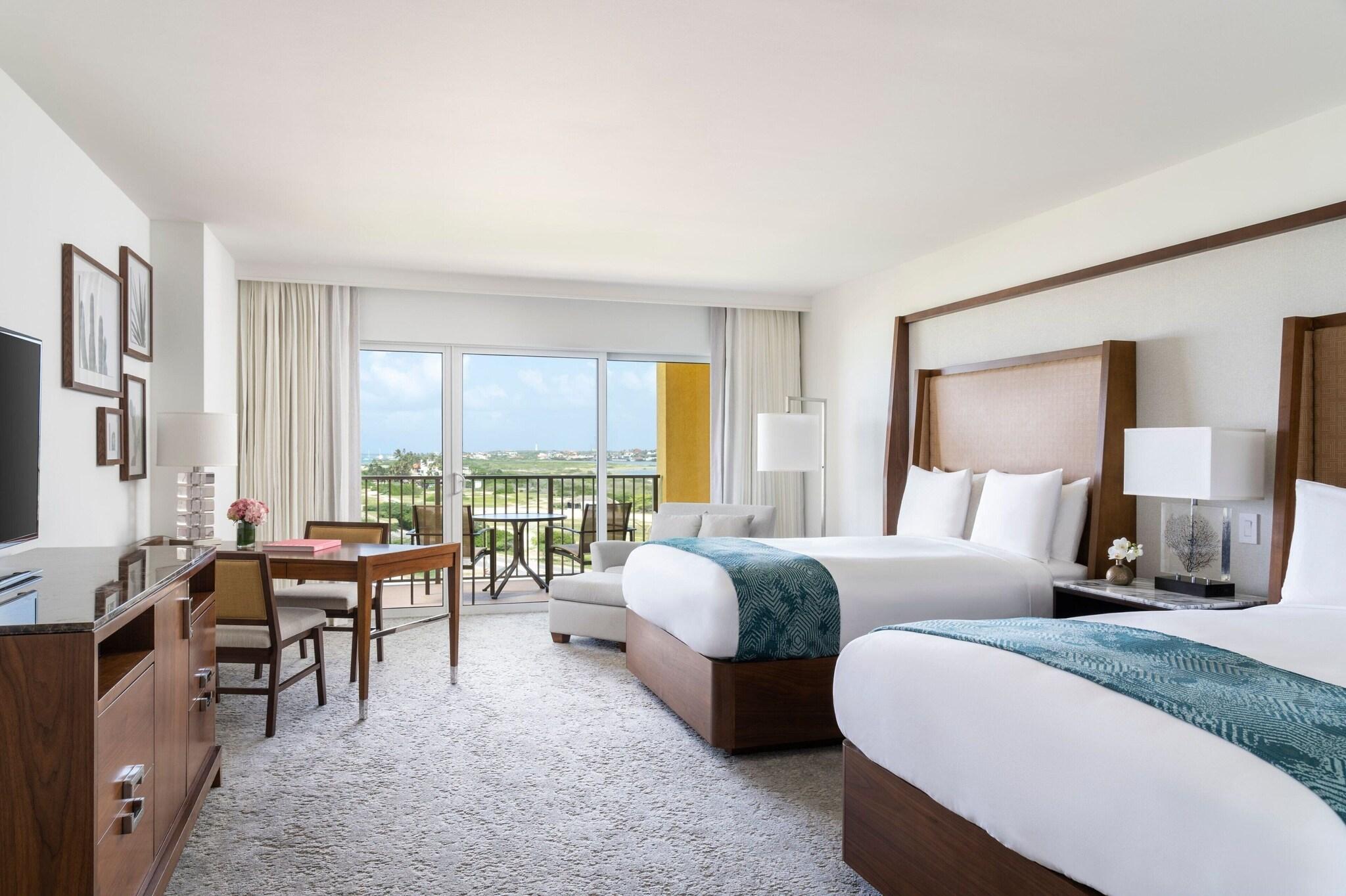 Club, 2 Queen Beds, Ocean View