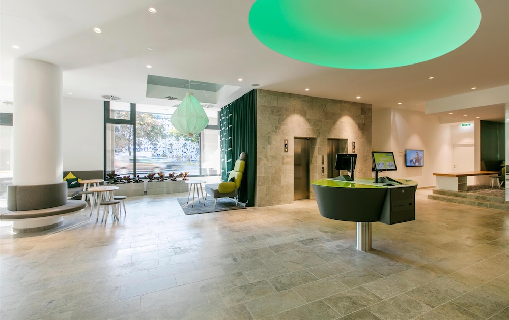 Lobby at Arcotel Donauzentrum, VIENNA