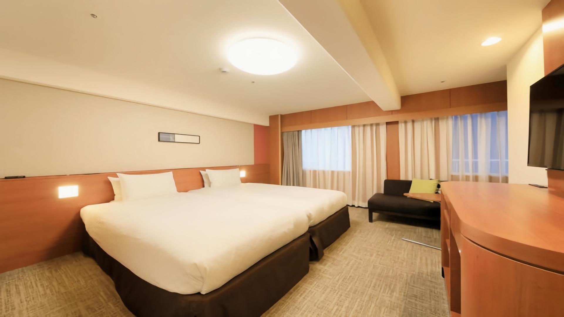 Hollywood, Type A, Twin Beds، Richmond Hotel Higashi Osaka 2/2
