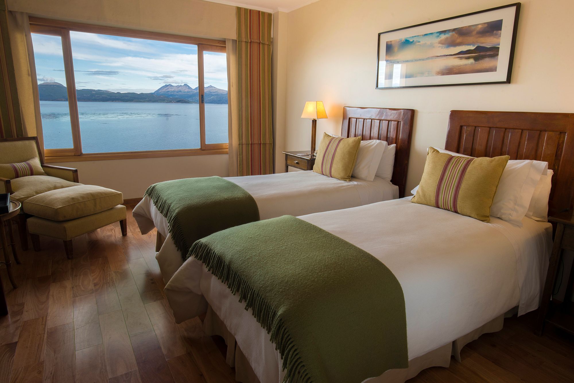 Beach, Premium, Double or Twin Bed, Channel View