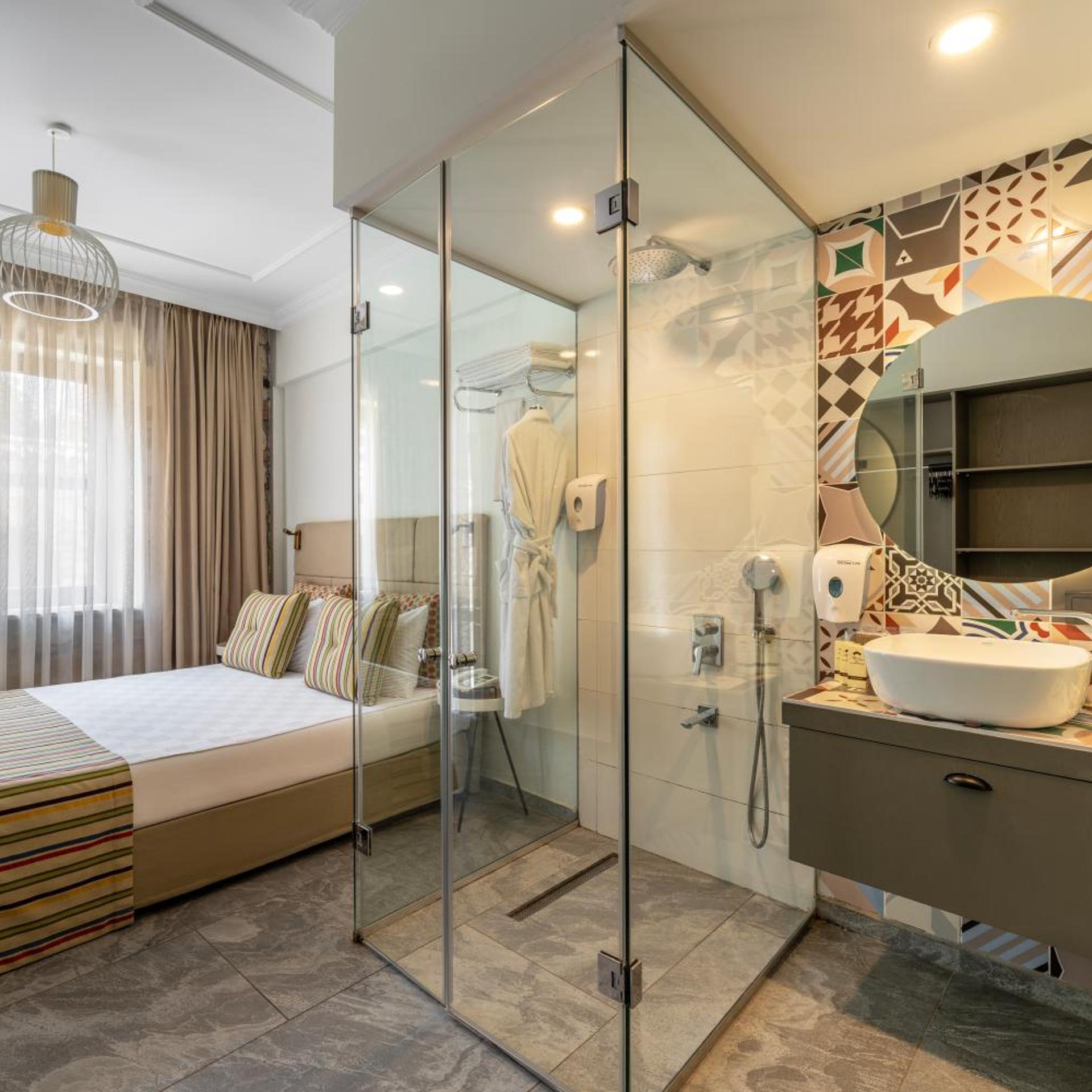 غرفة ديلوكس بسرير مزدوج في الملحق، Alp Pasa Hotel 5/5