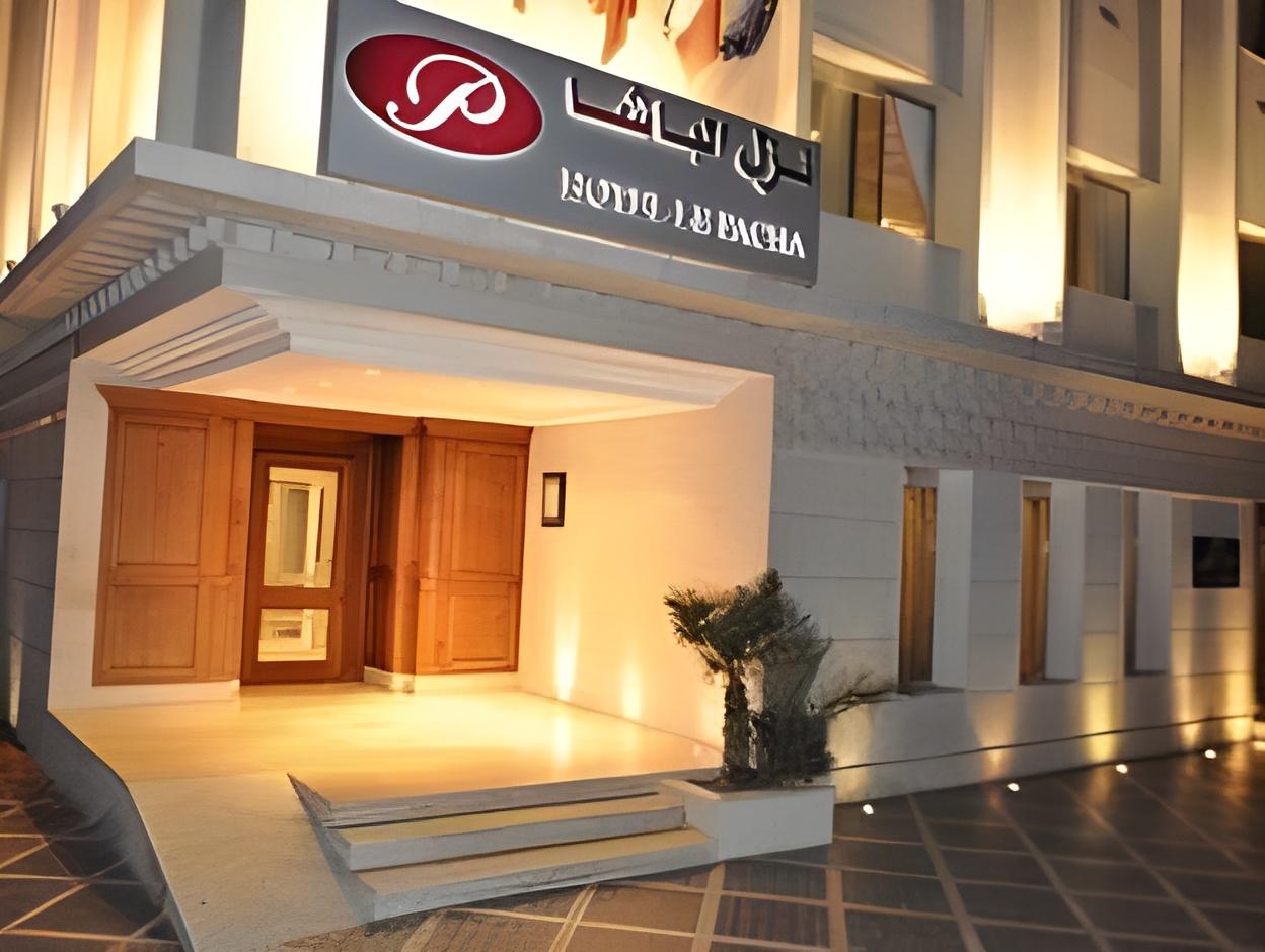 Lobby at hotel LE PACHA, TUNIS
