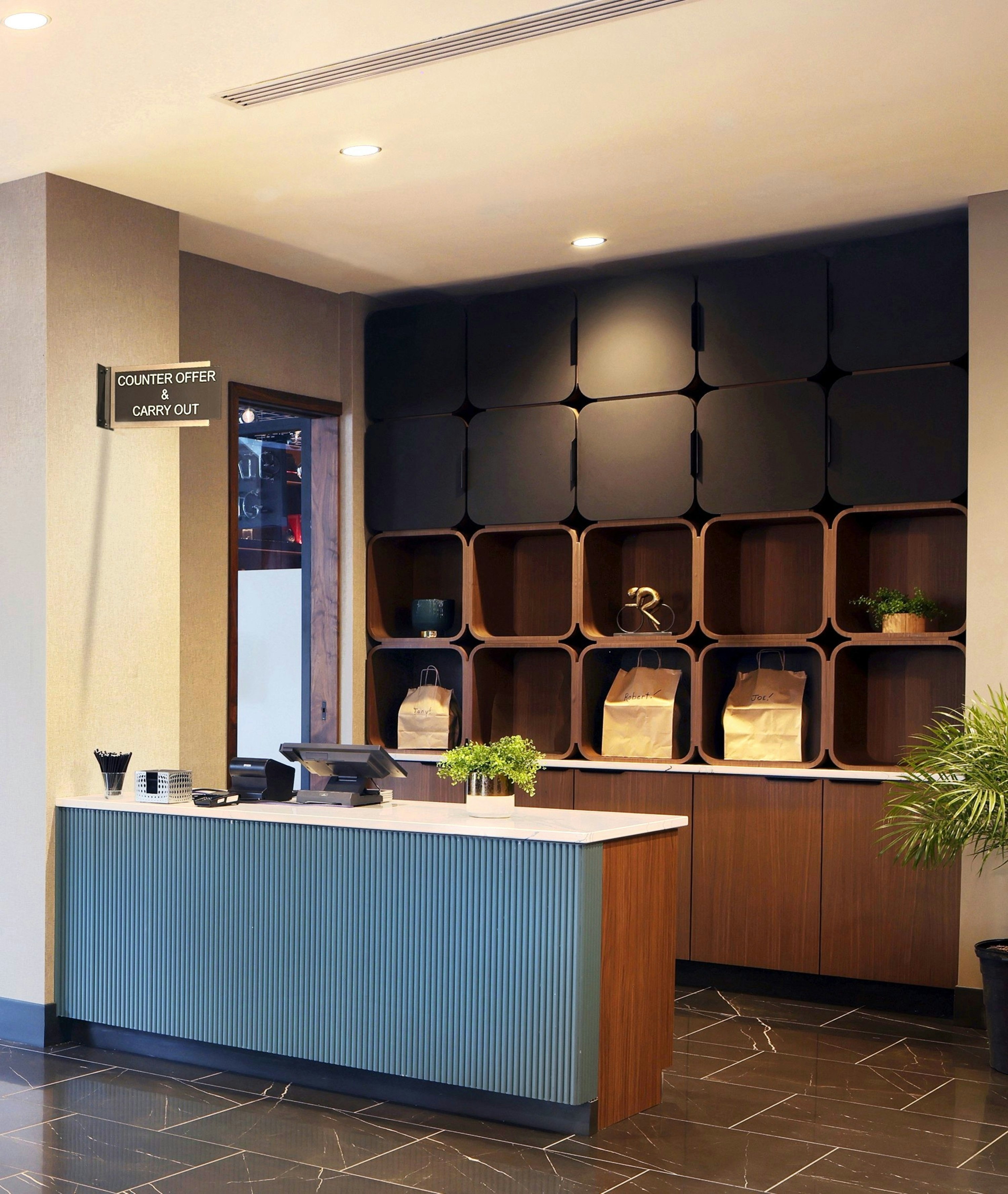 Lobby at HILTON OMAHA, OMAHA - NE