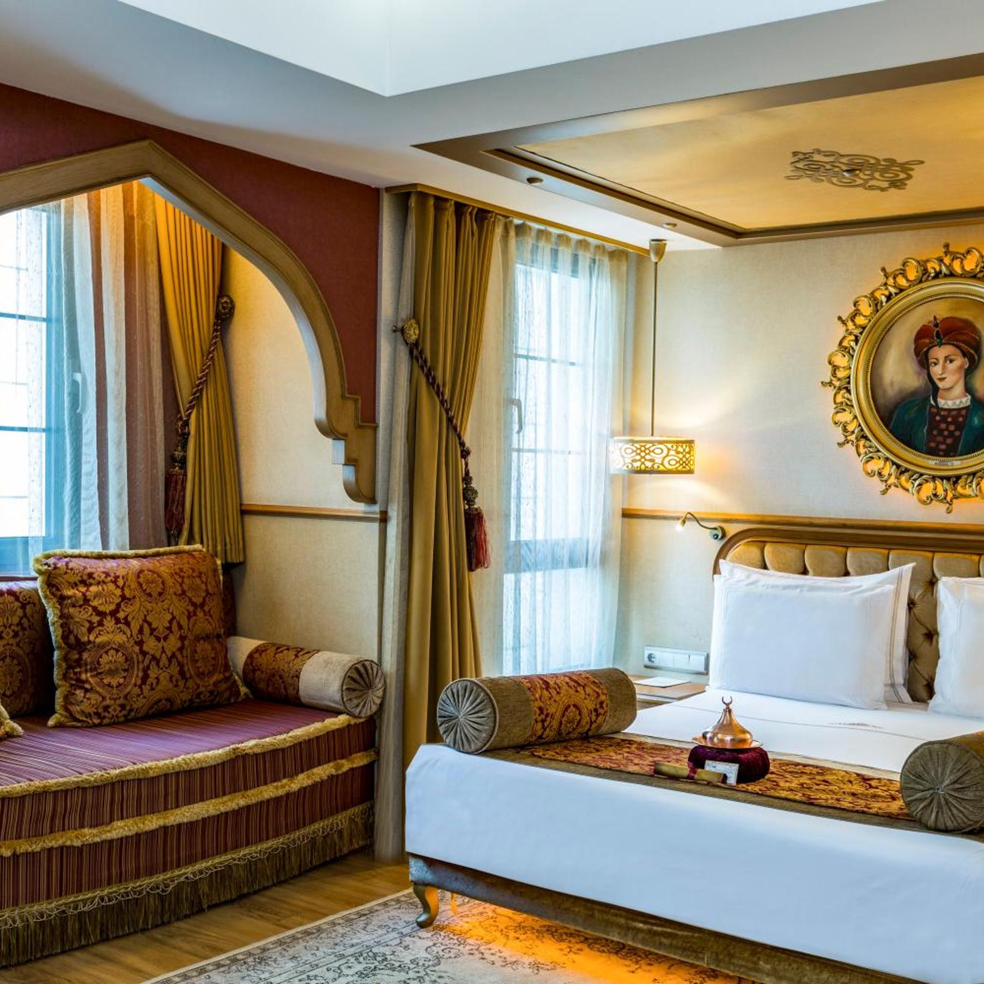 غرفة بسرير مزدوج مع سرير إضافي، Hotel Sultania Boutique Class 4/8