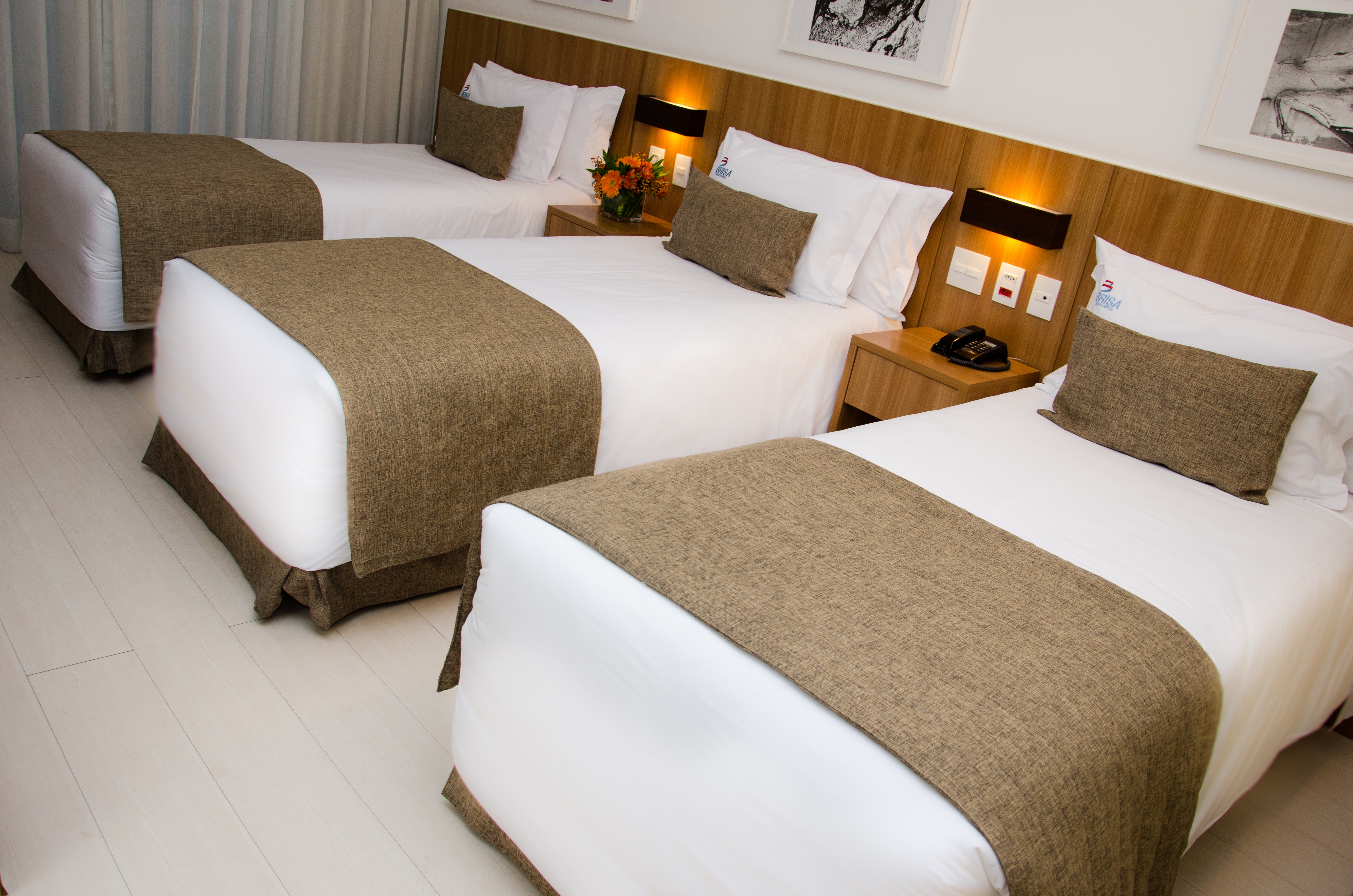 Luxury, Triple, 1 Double and 1 Single Bed, Ocean Front