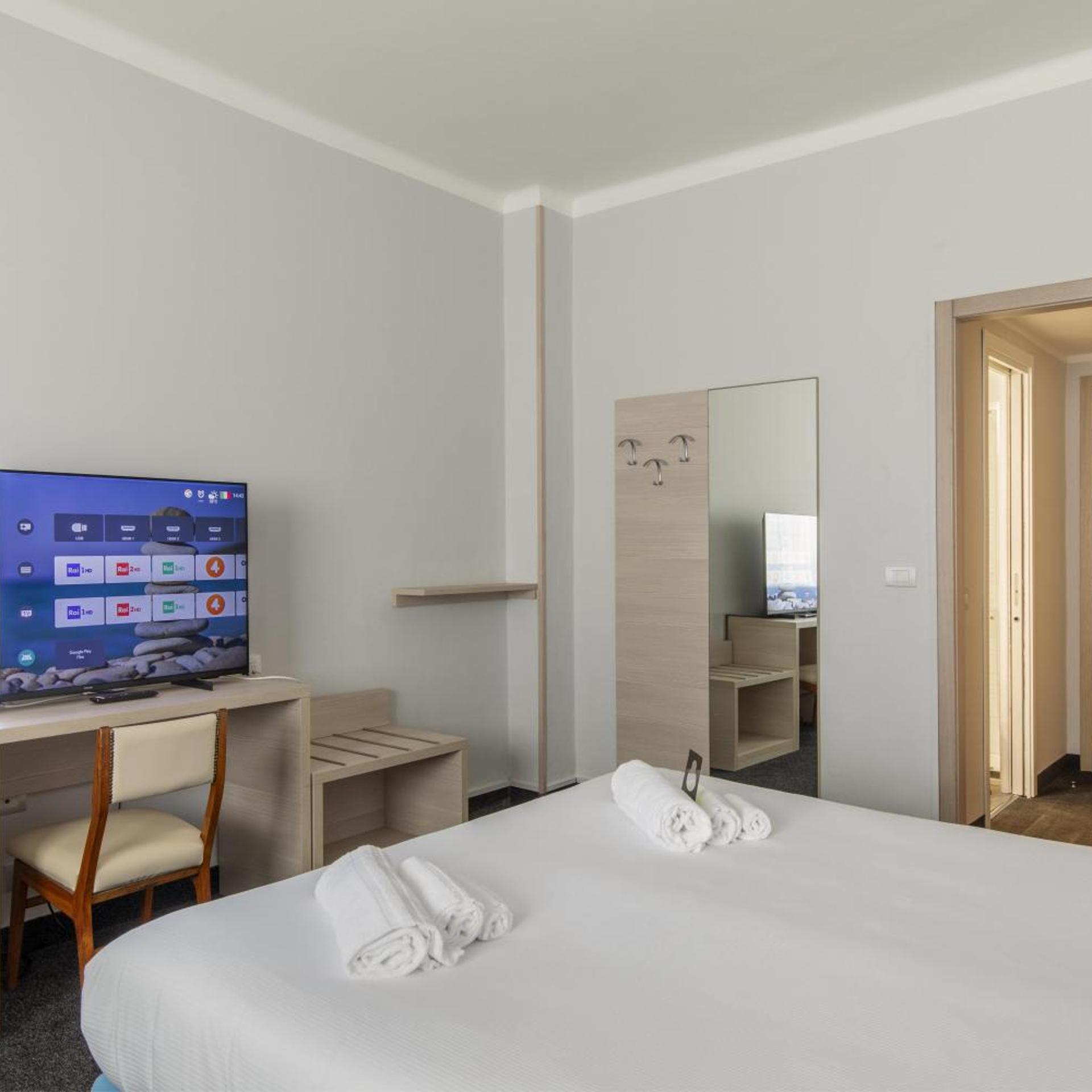 غرفة قياسية بسرير مزدوج أو سريرين منفصلين، B&B Hotel Park Hotel Suisse Santa Margherita Ligure 8/10
