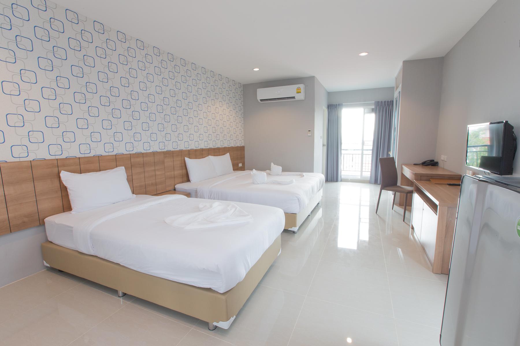Family, 1 Double and 1 Single Bed