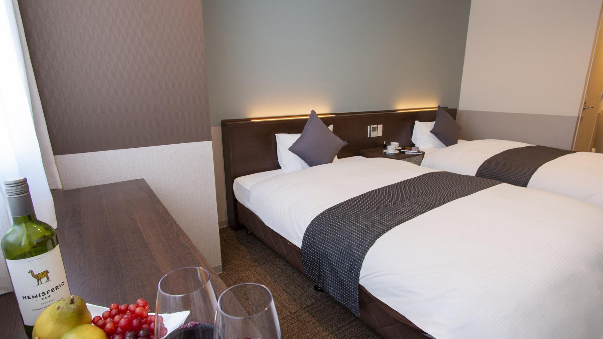 غرفة ديلوكس بسريرين مزدوجين، Hotel New Gaea Domemae 4/4