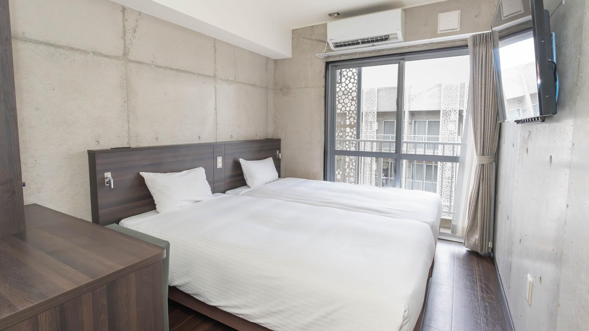 Room, Twin Beds, New Wing
