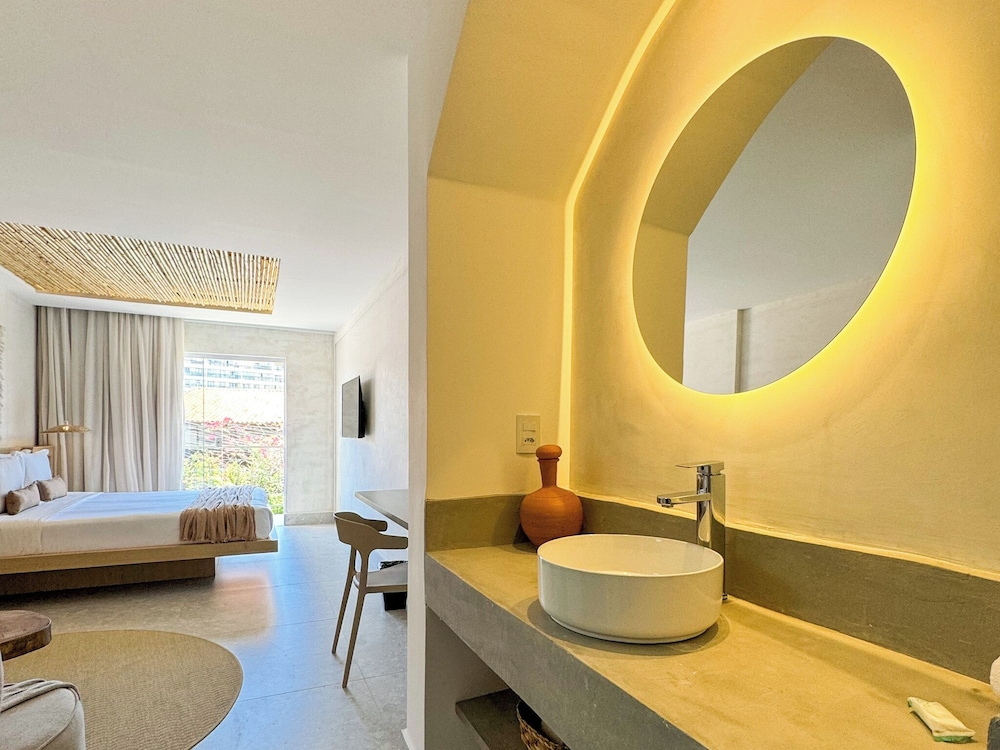 غرفة ديلوكس بسريرين منفصلين بشرفة، Hotel Premium Recanto Da Passagem 4/4