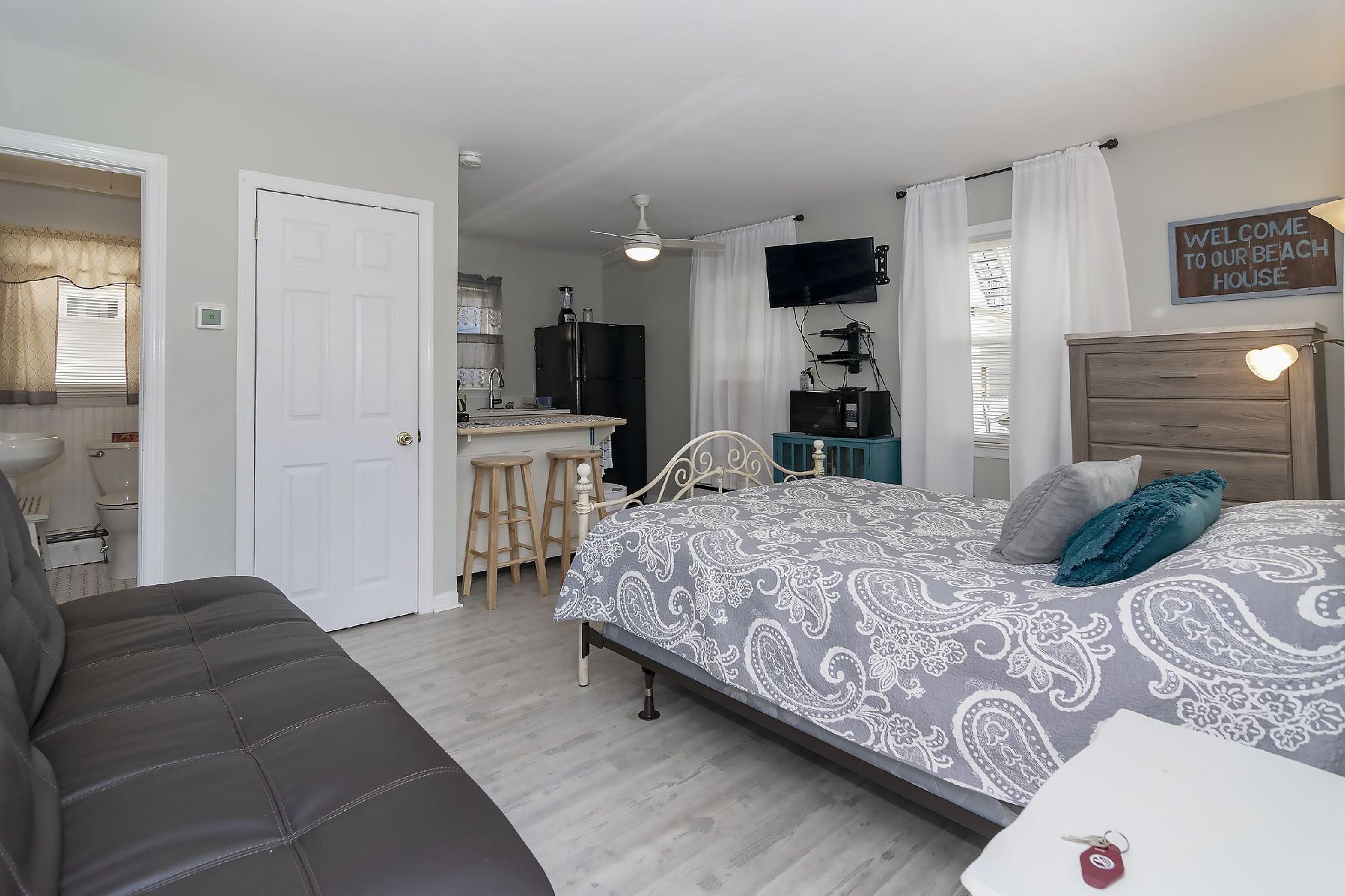 كوخ عائلي بسرير مزدوج بإطلالة على الحديقة، The Inn at Ocean Grove 2/2