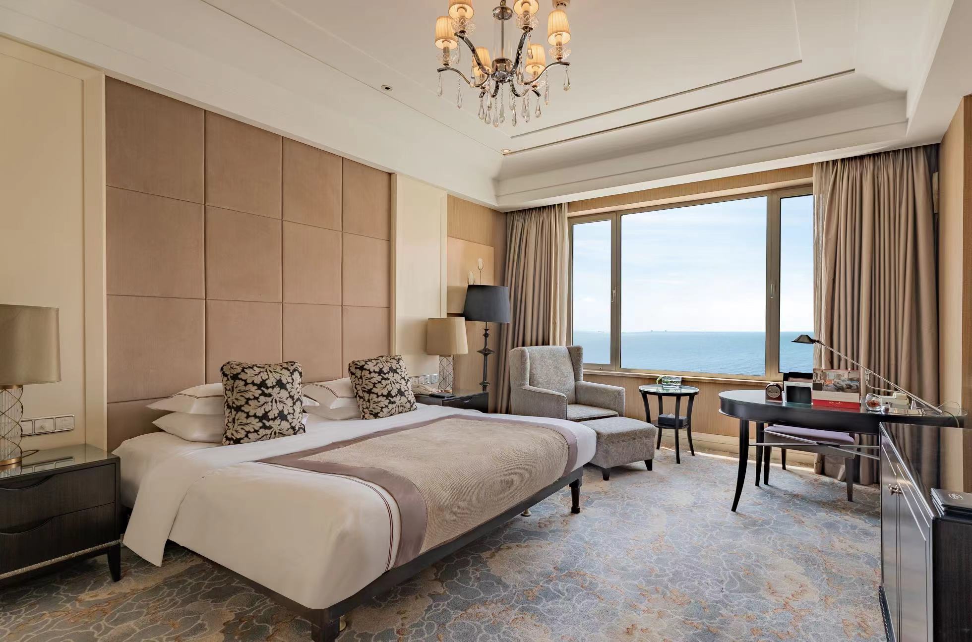 Deluxe, Double Bed, Sea View