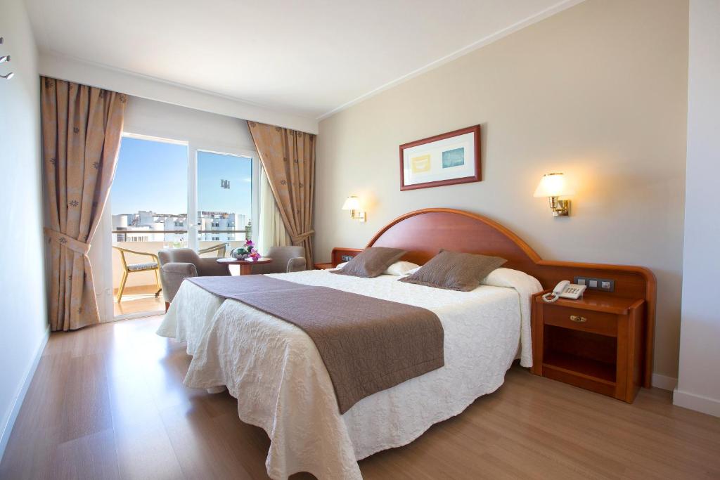 Room, Single, Double Bed, Side Sea or Pool View