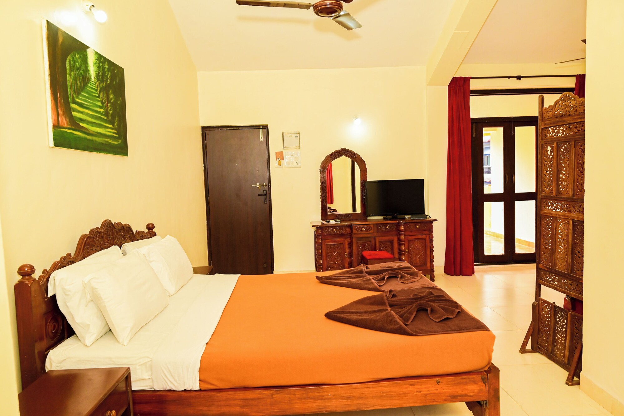 1 Bedroom, Penthouse, Suite, Double Bed, Garden View
