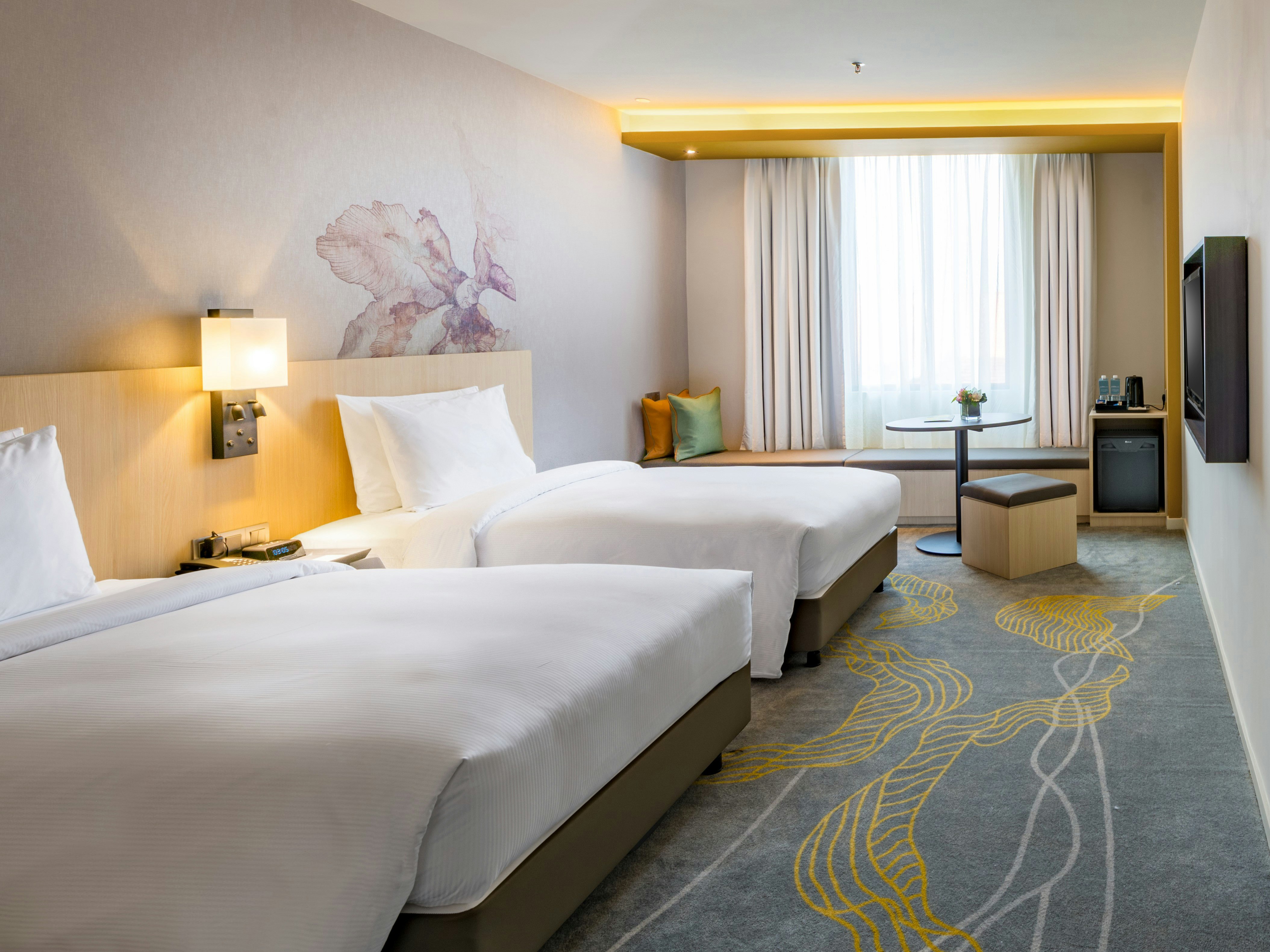 Deluxe, Twin beds